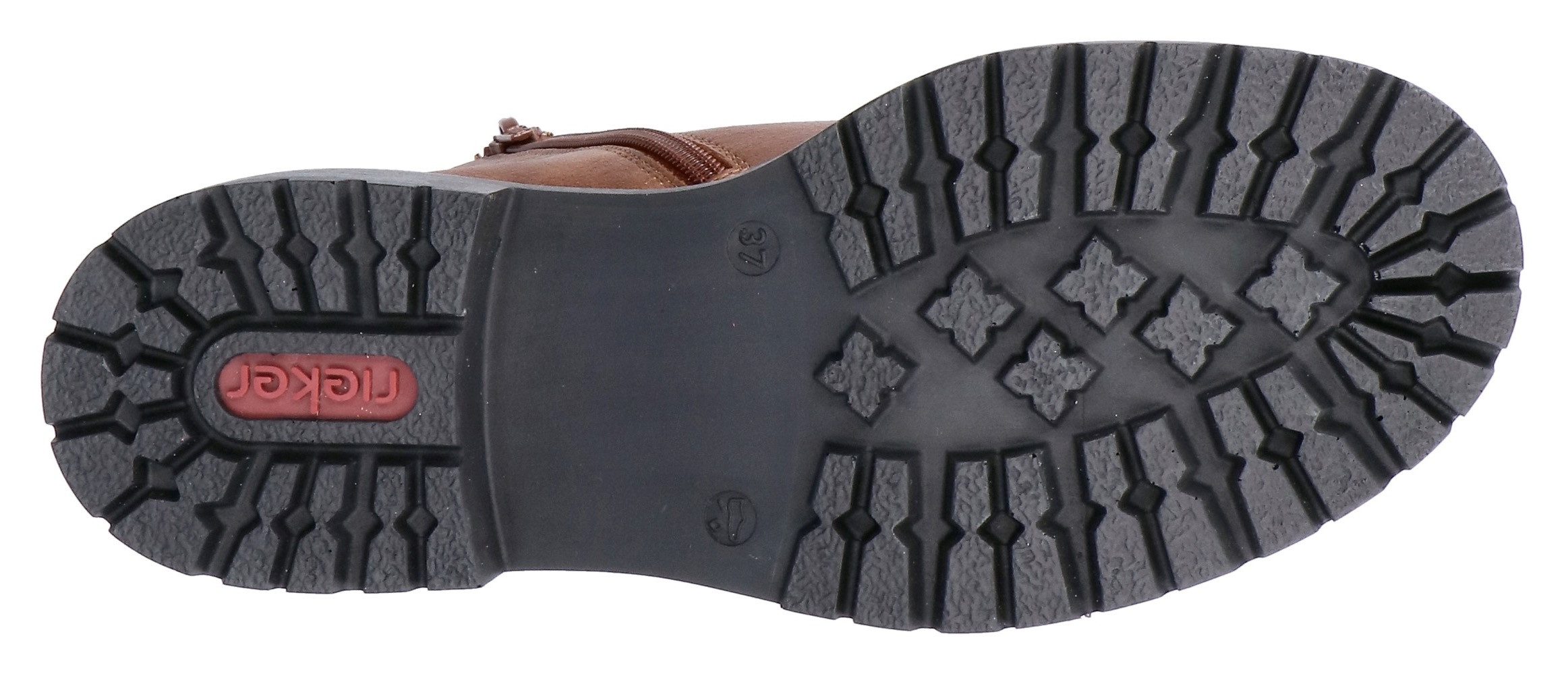 Rieker Veterschoenen , winterlaarzen, laarzen met contrasterende randnaad
