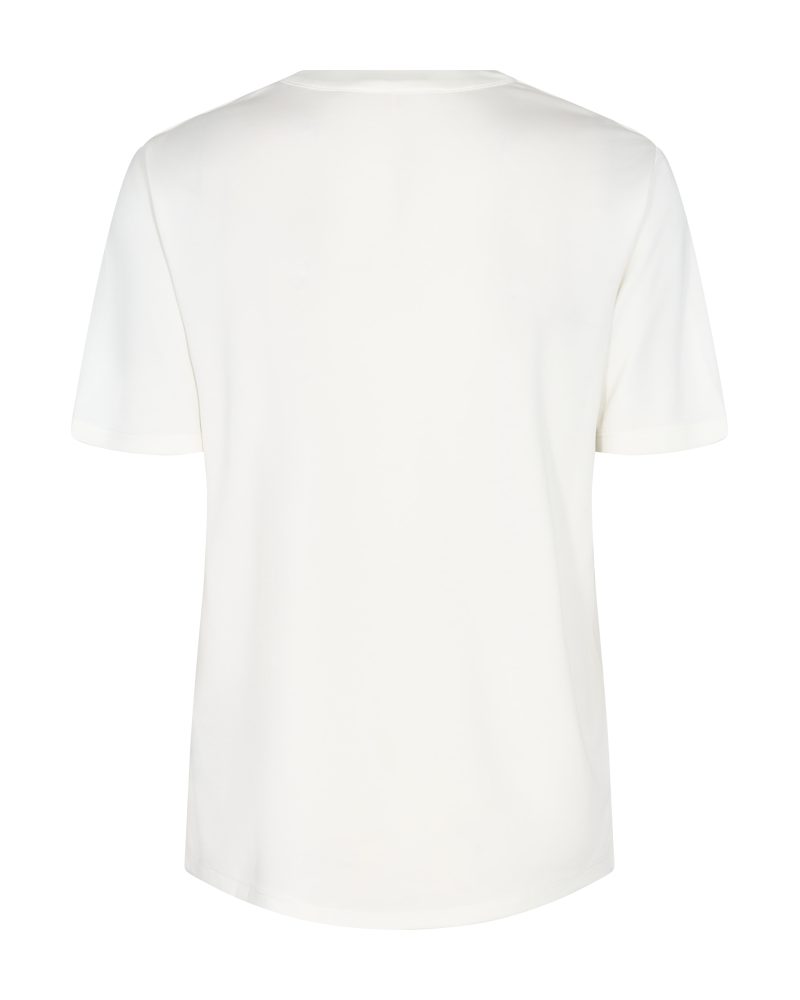 FREEQUENT Blouse met korte mouwen FQYR elastisch, met v-halslijn