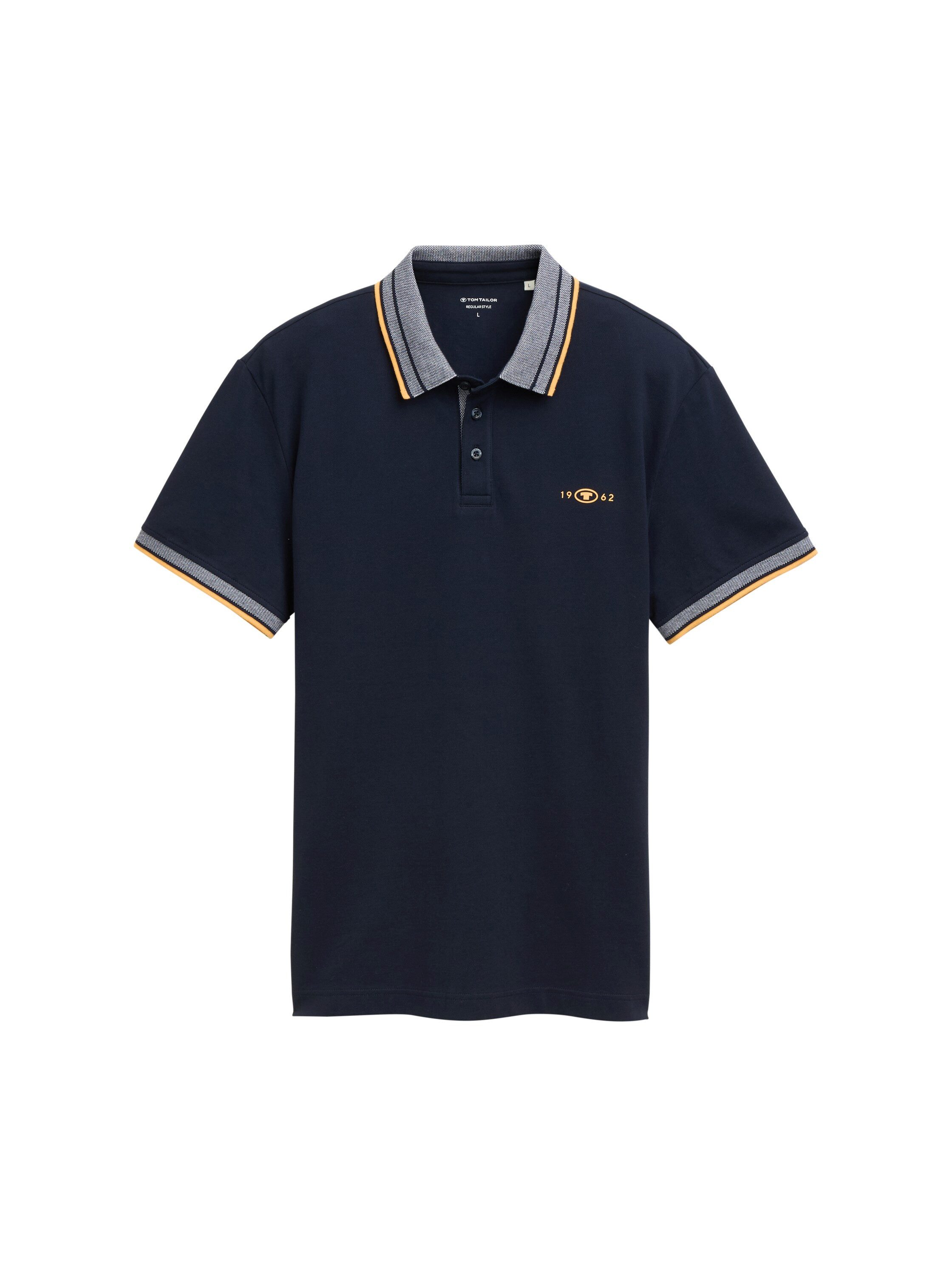 Tom Tailor Poloshirt met geborduurd logo