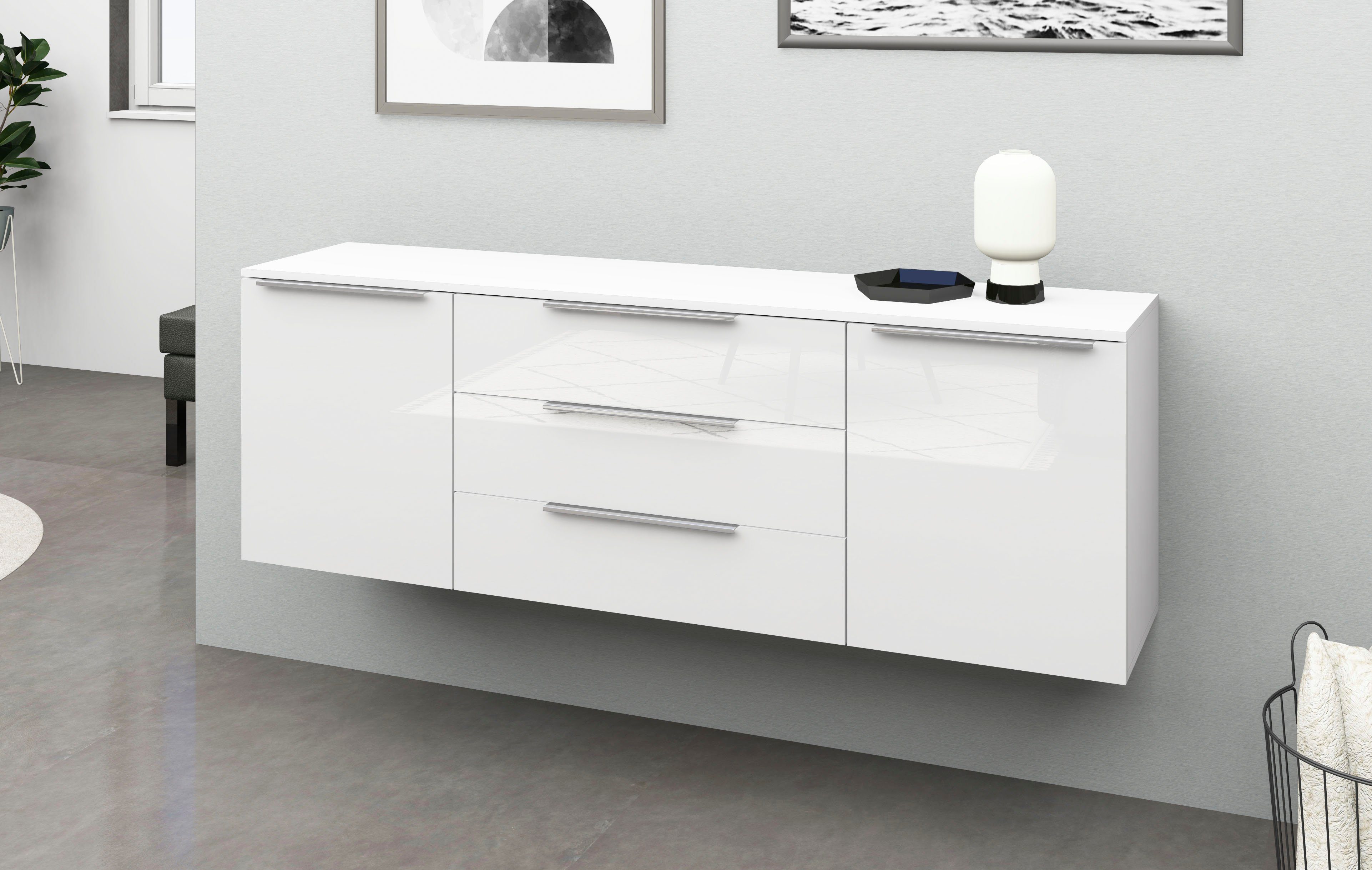 borchardt Möbel Dressoir Oliva Breedte 166 of 200 cm