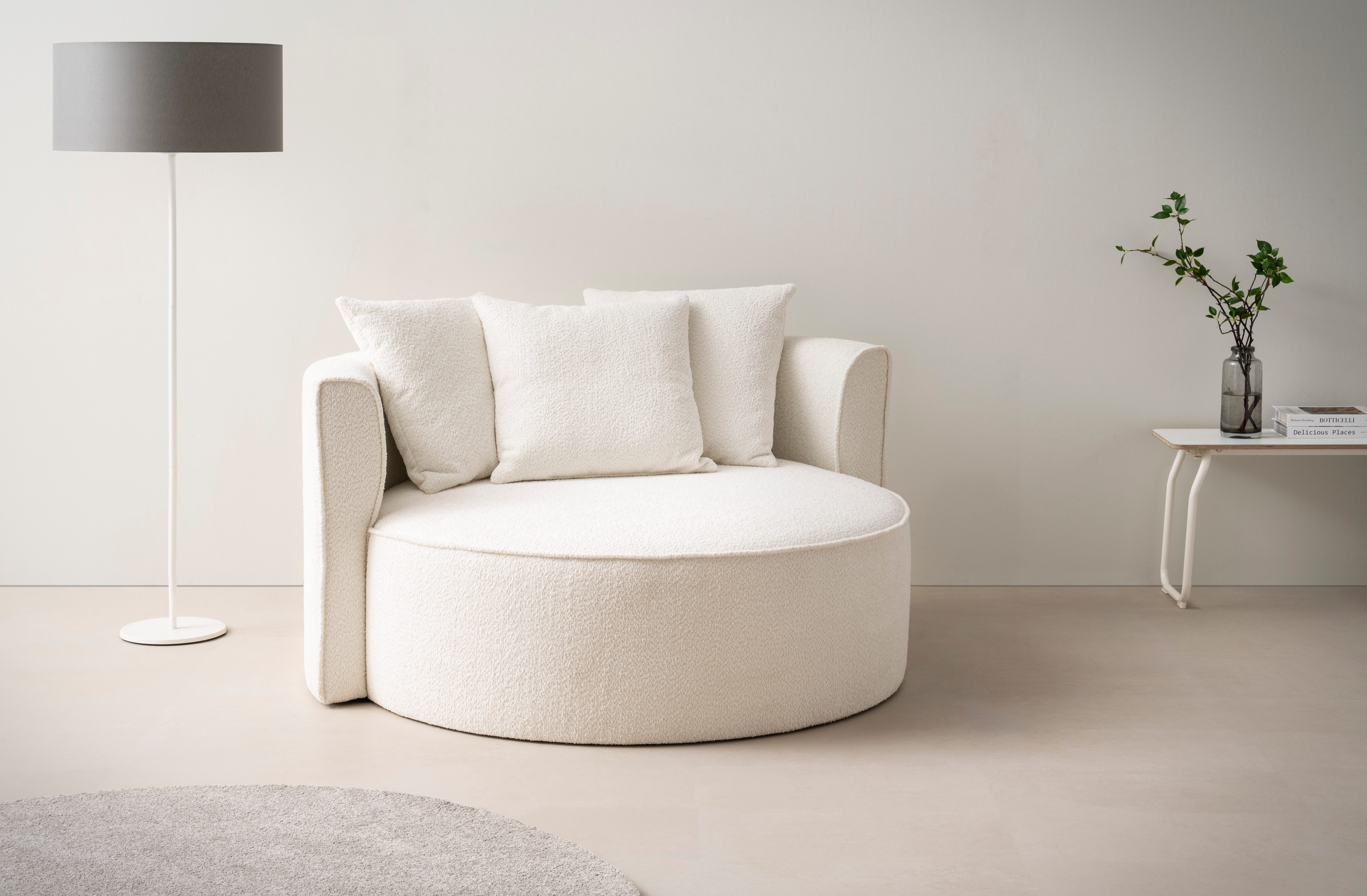 LeGer Home by Lena Gercke XXL-fauteuil Isalie, stoel in moderne kleuren, leesstoel, loveseat, grote stoel