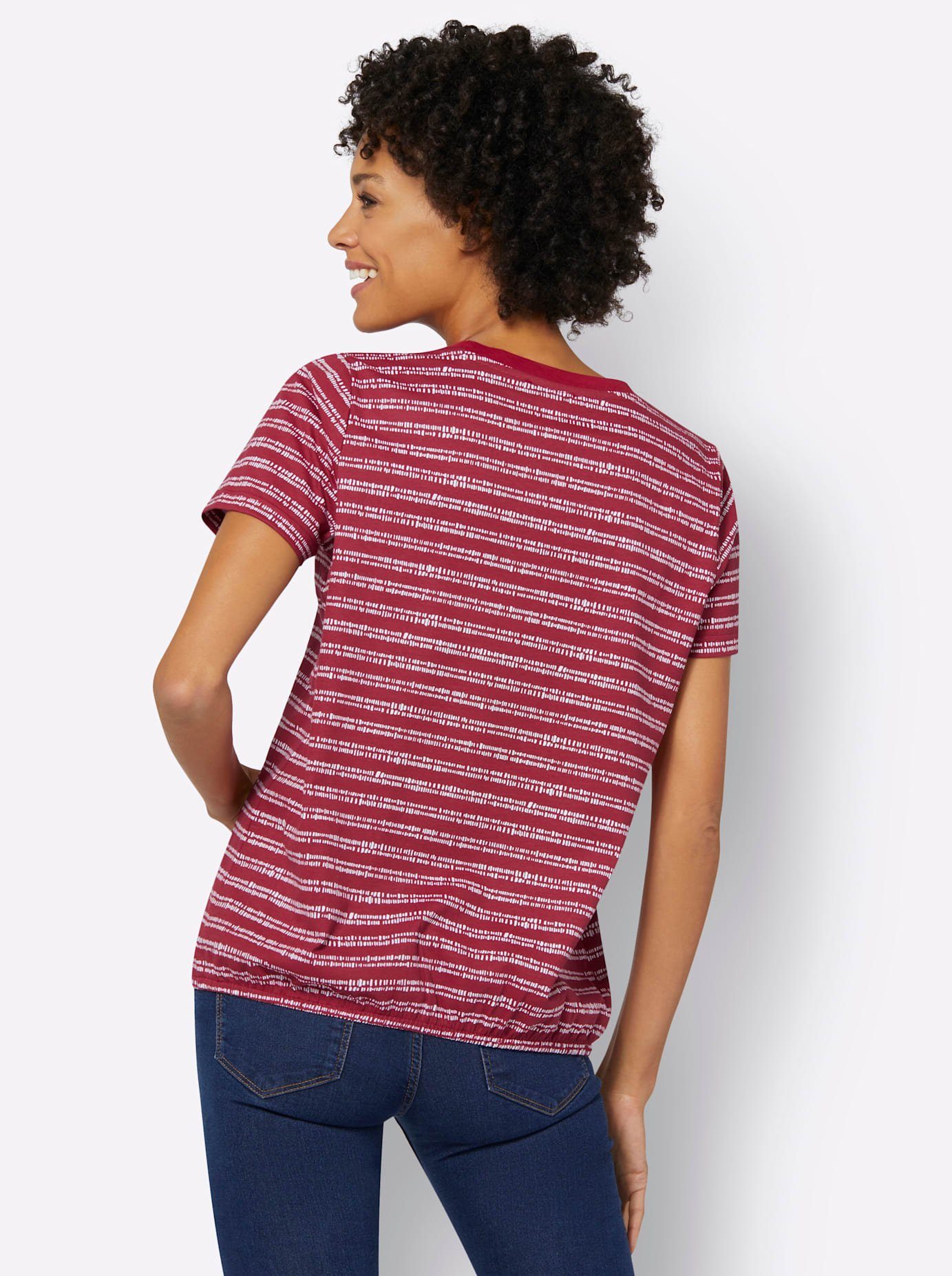 Casual Looks Shirt met ronde hals Shirt (1-delig)