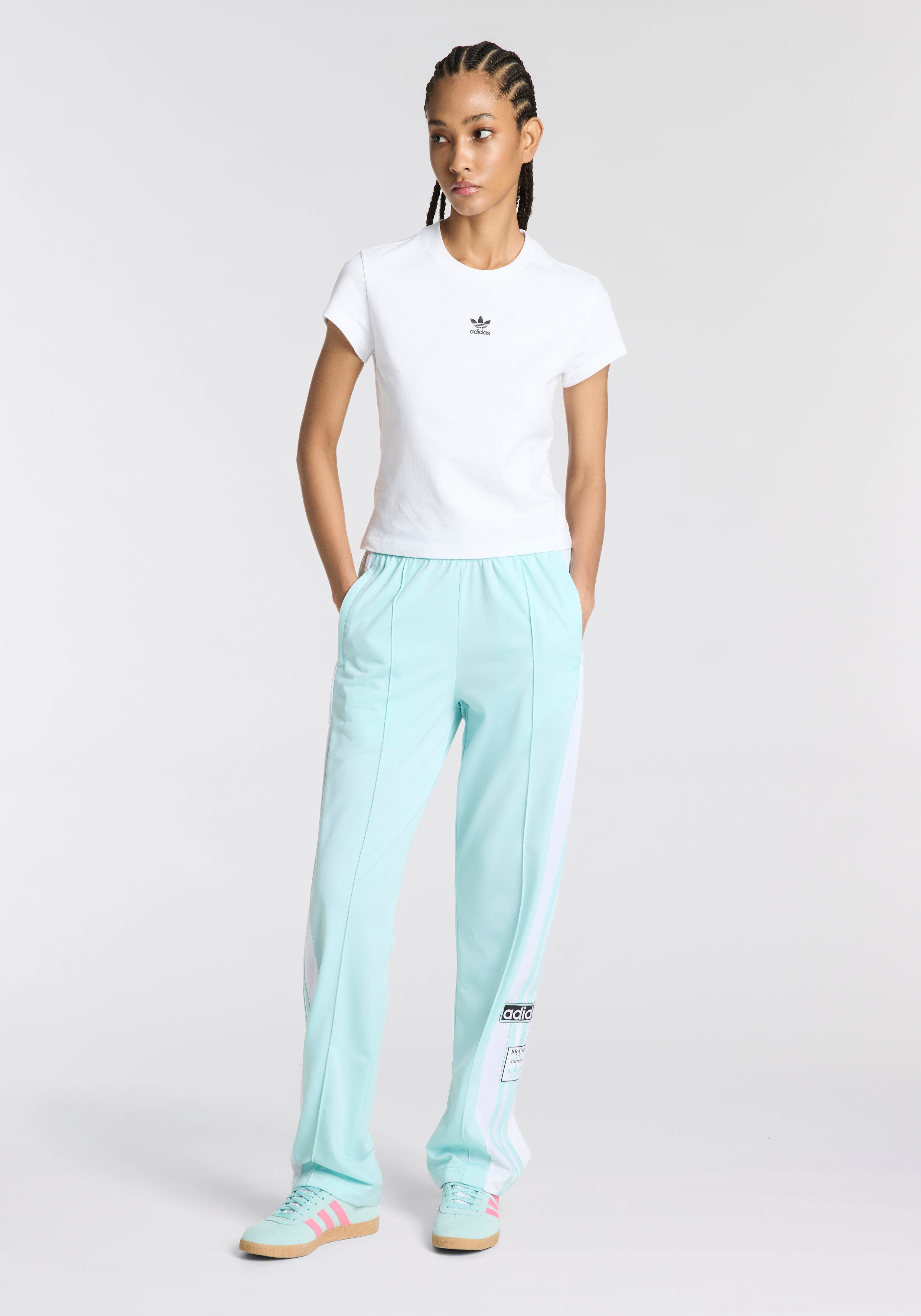 adidas Originals Sportbroek ADIBREAK PT Knopbroek, knoopsluiting aan het been (1-delig)