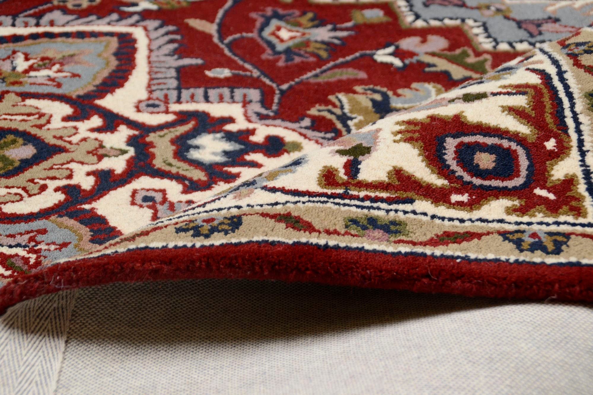 THEKO Wollen kleed Royal Heriz zuivere wol, oriënt-look, ideaal in de woonkamer & slaapkamer