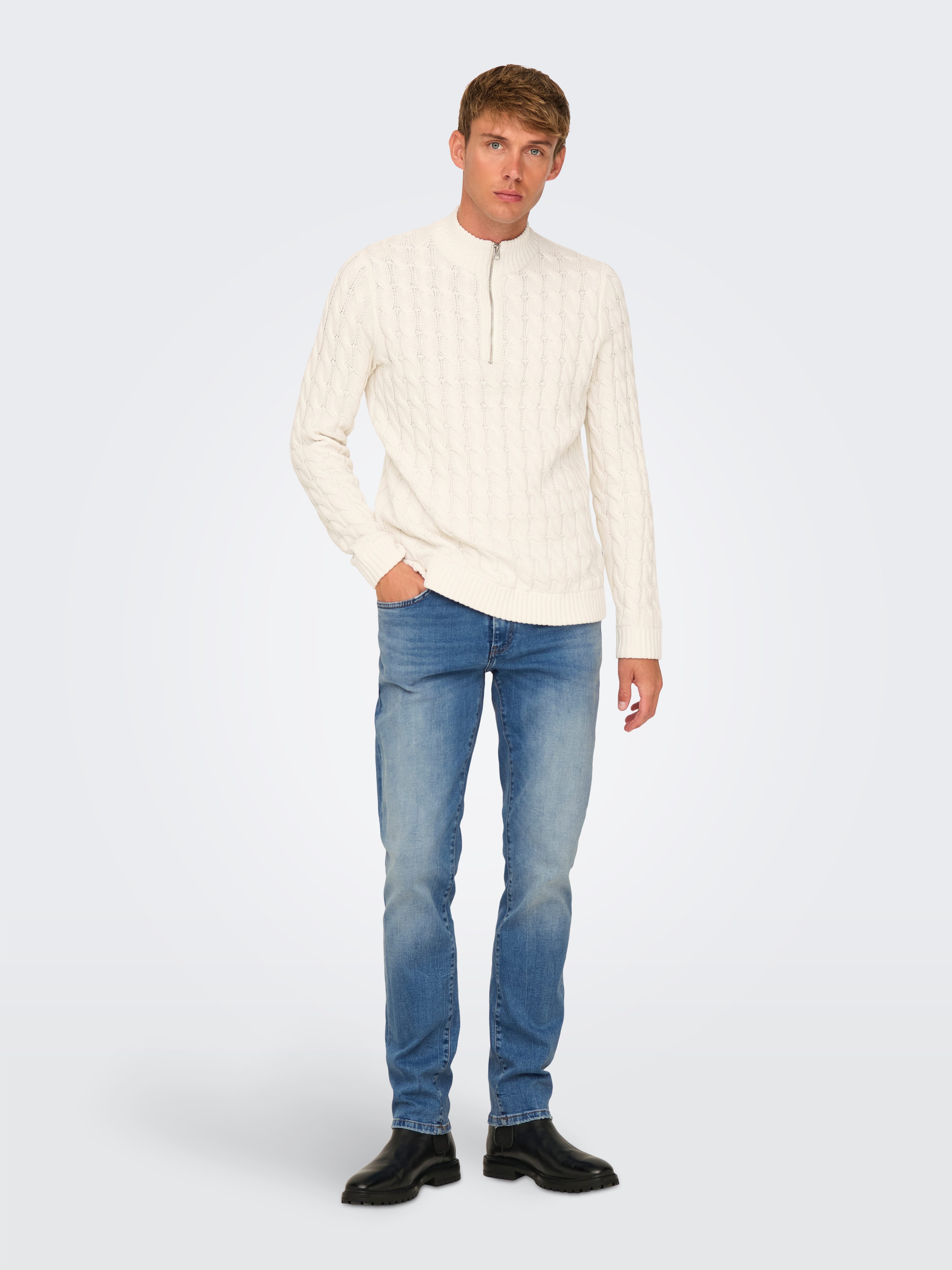 ONLY & SONS Regular fit jeans ONSWEFT REGULAR MAT DNM NOOS