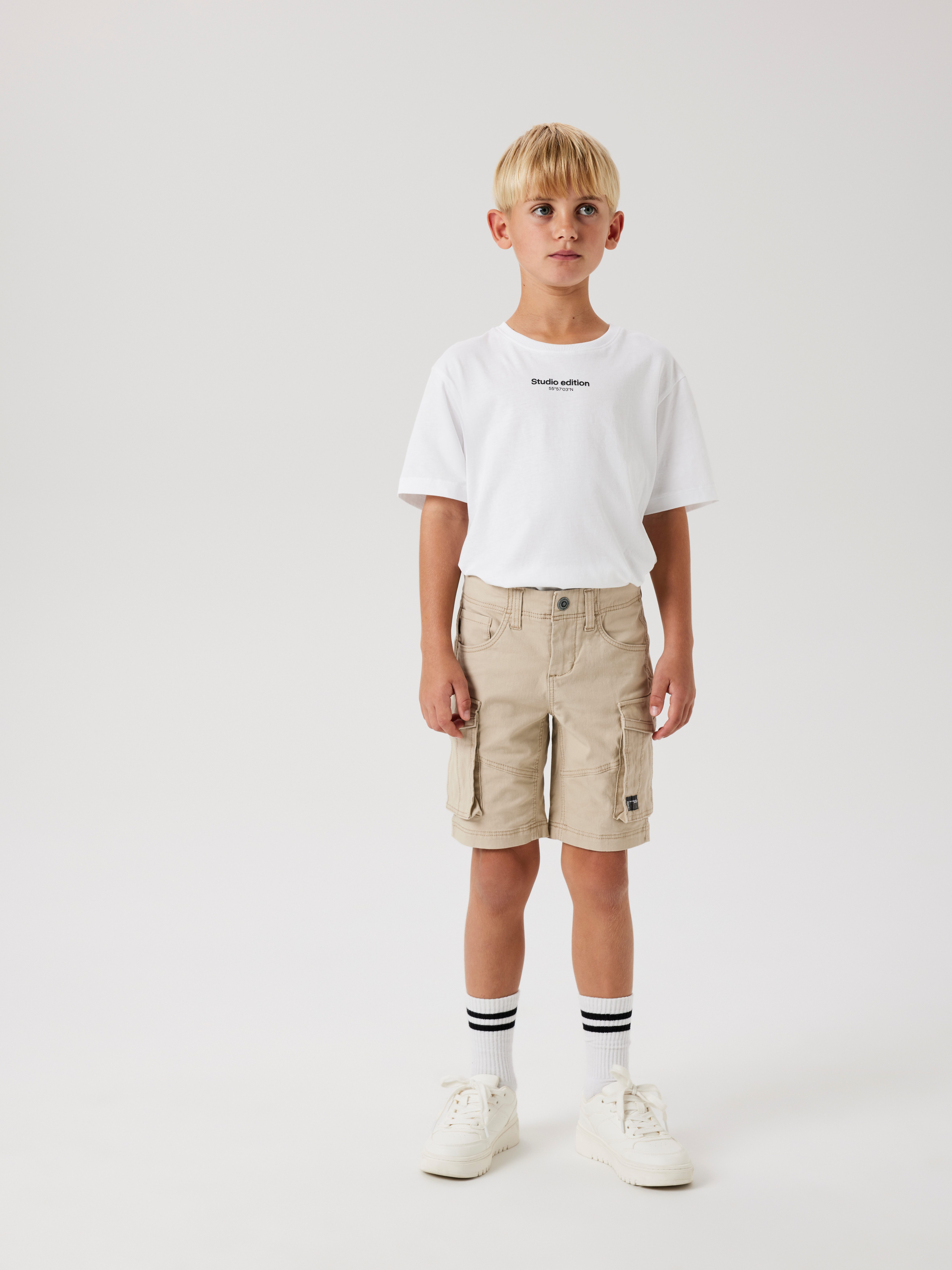 Name It Cargobermuda NKMRYAN REG TWI L SHORTS 6776-BA NOOS