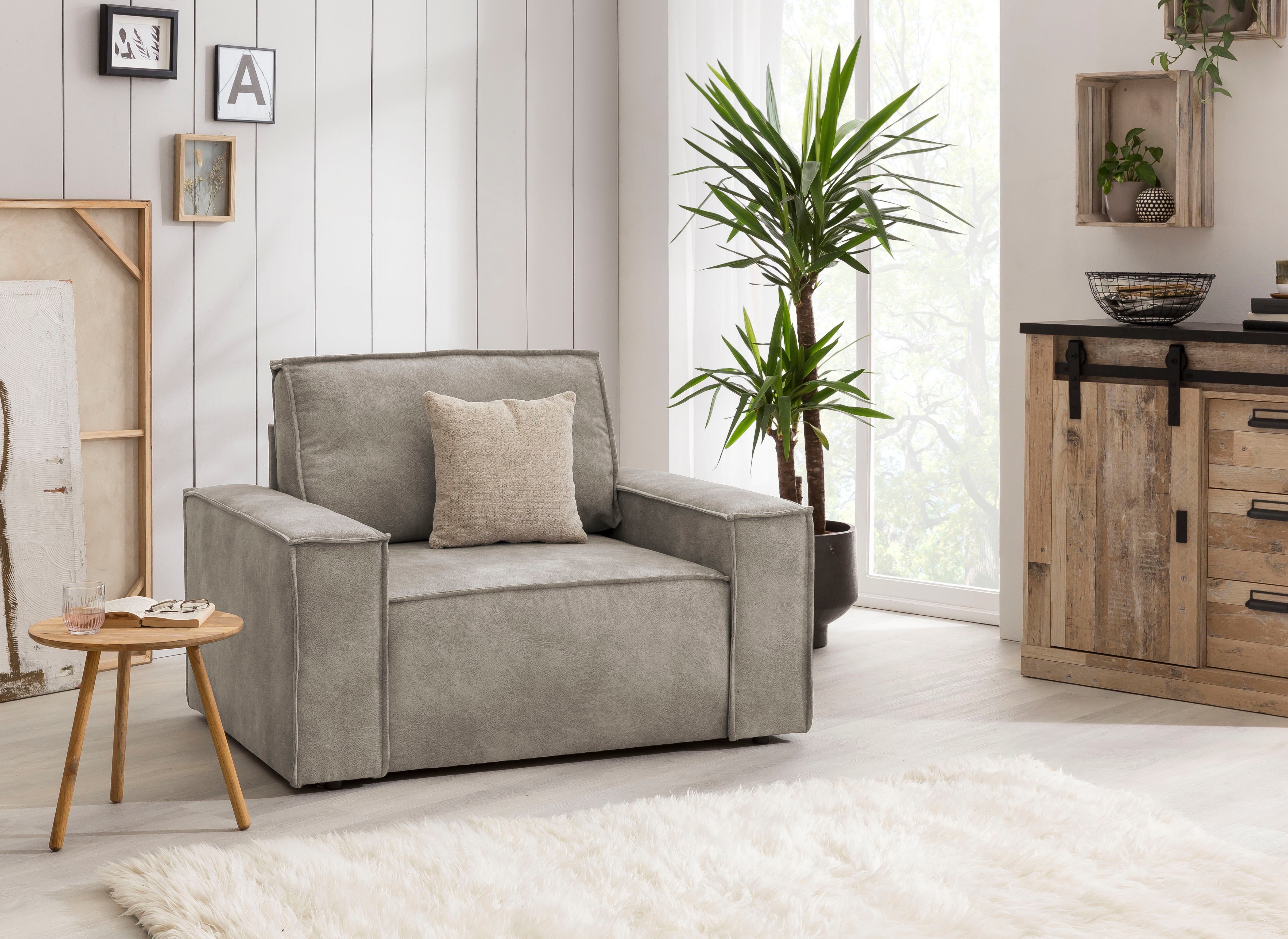 Home affaire Fauteuil Sherwood passend bij de bekleding van de sherwood-serie