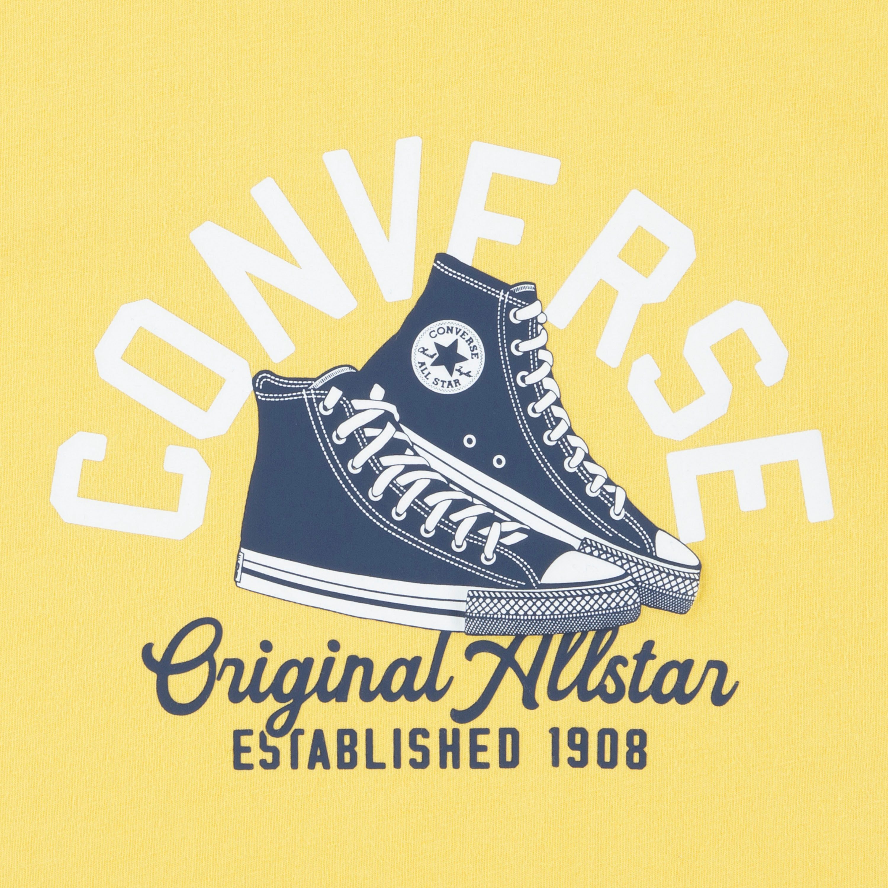 Converse T-shirt short CNVB RETRO REMIX FT SHORT SET (2-delig)