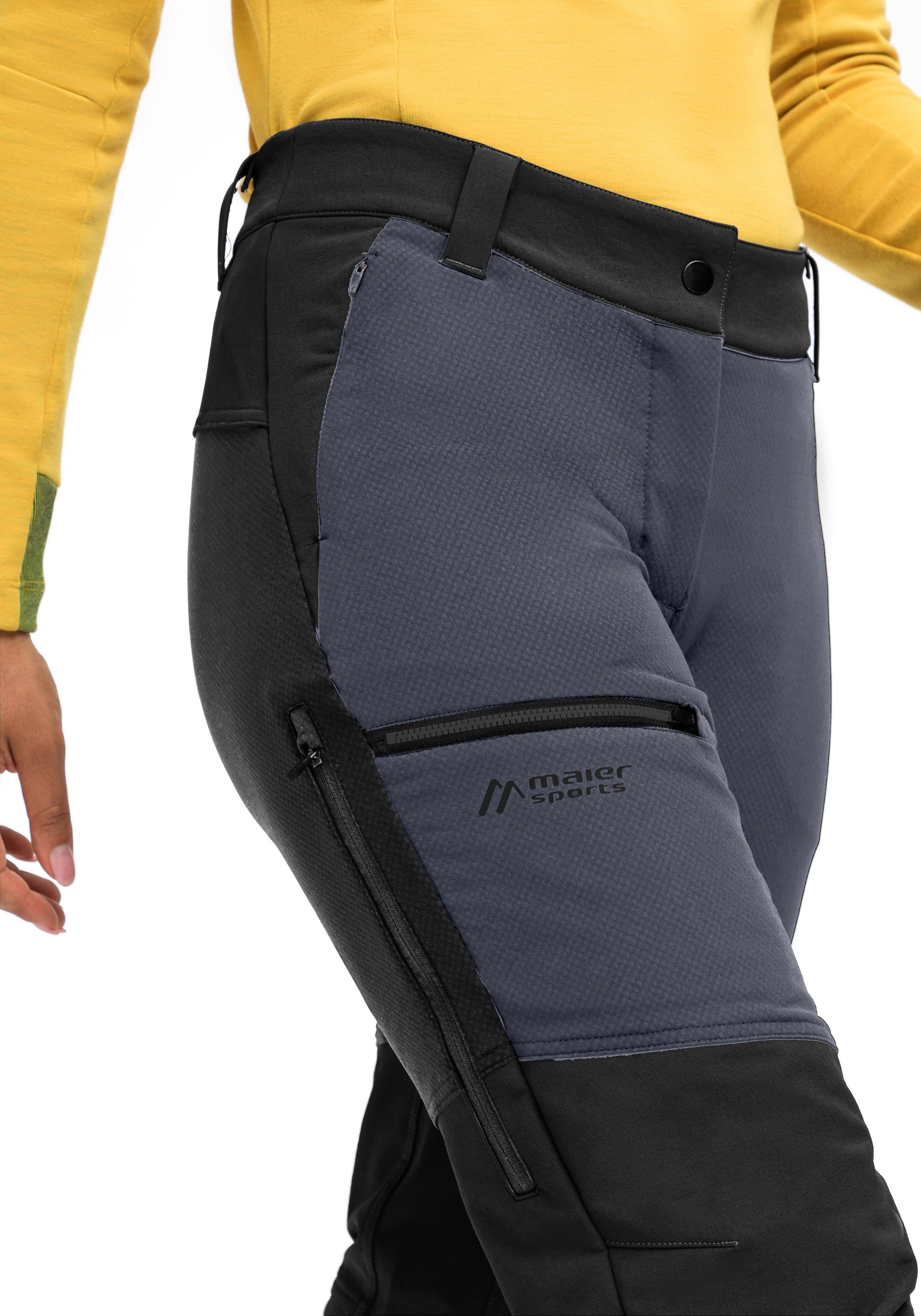 Maier Sports Functionele broek Ofot Hyb W functionele en ademende hybride broek voor dames