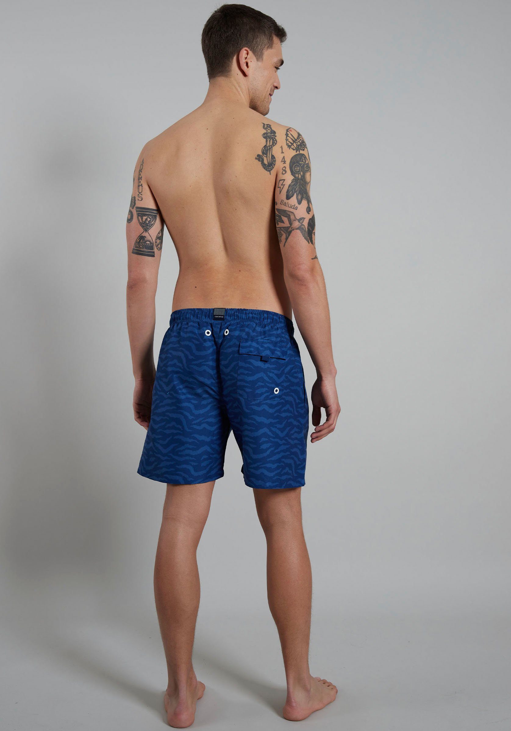 CECEBA Zwemshort met geweldige print voor warme zomerdagen