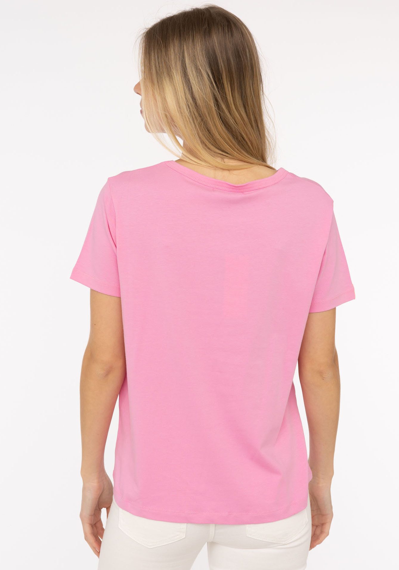 Zwillingsherz T-shirt Strand Zee Thuis met maritieme borduursels en pailletten anker