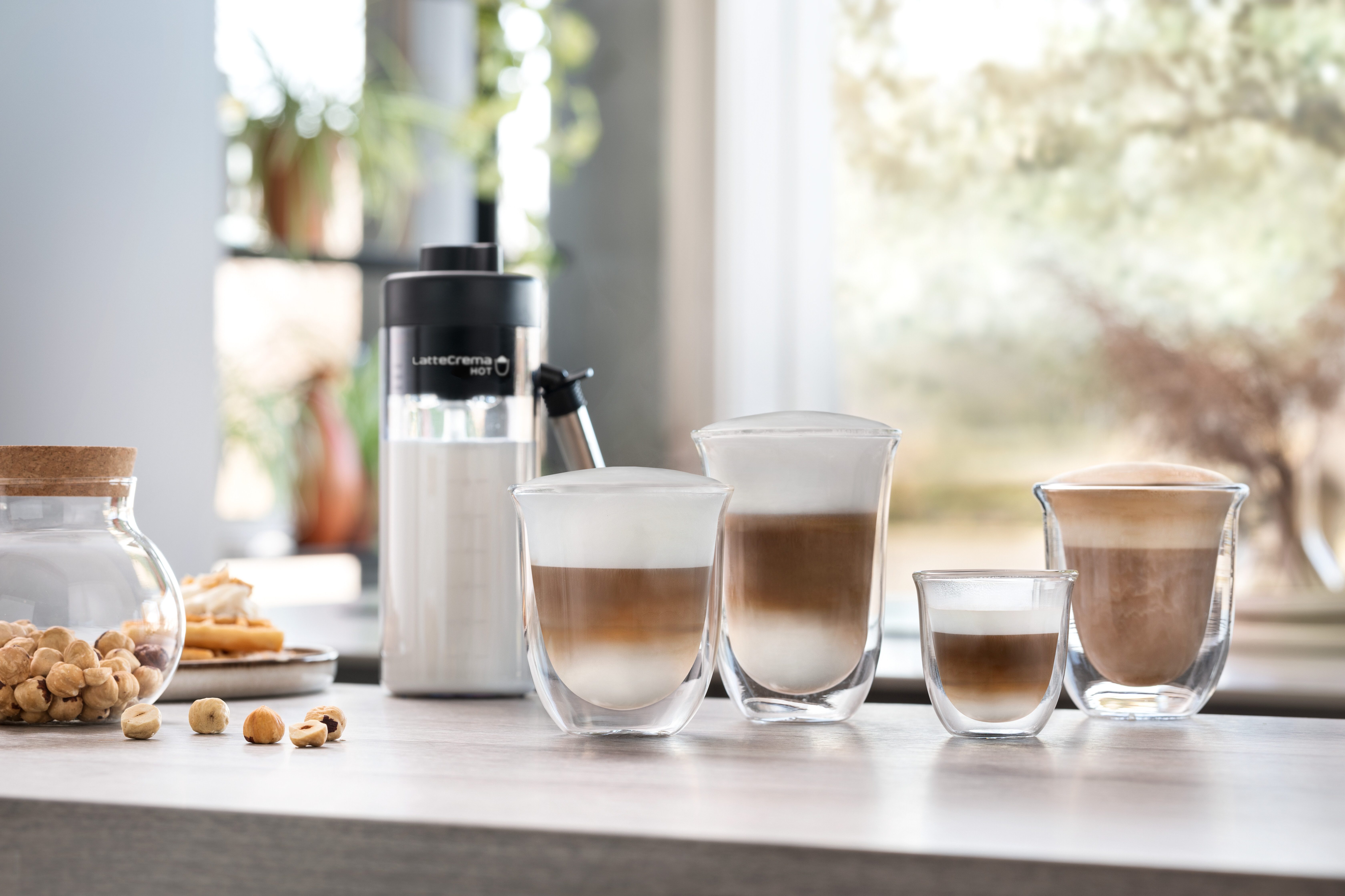 De'Longhi Volautomatisch koffiezetapparaat Eletta Explore ECAM450.55.S - 40 Rezepte, heißer & kalter Milchschaum