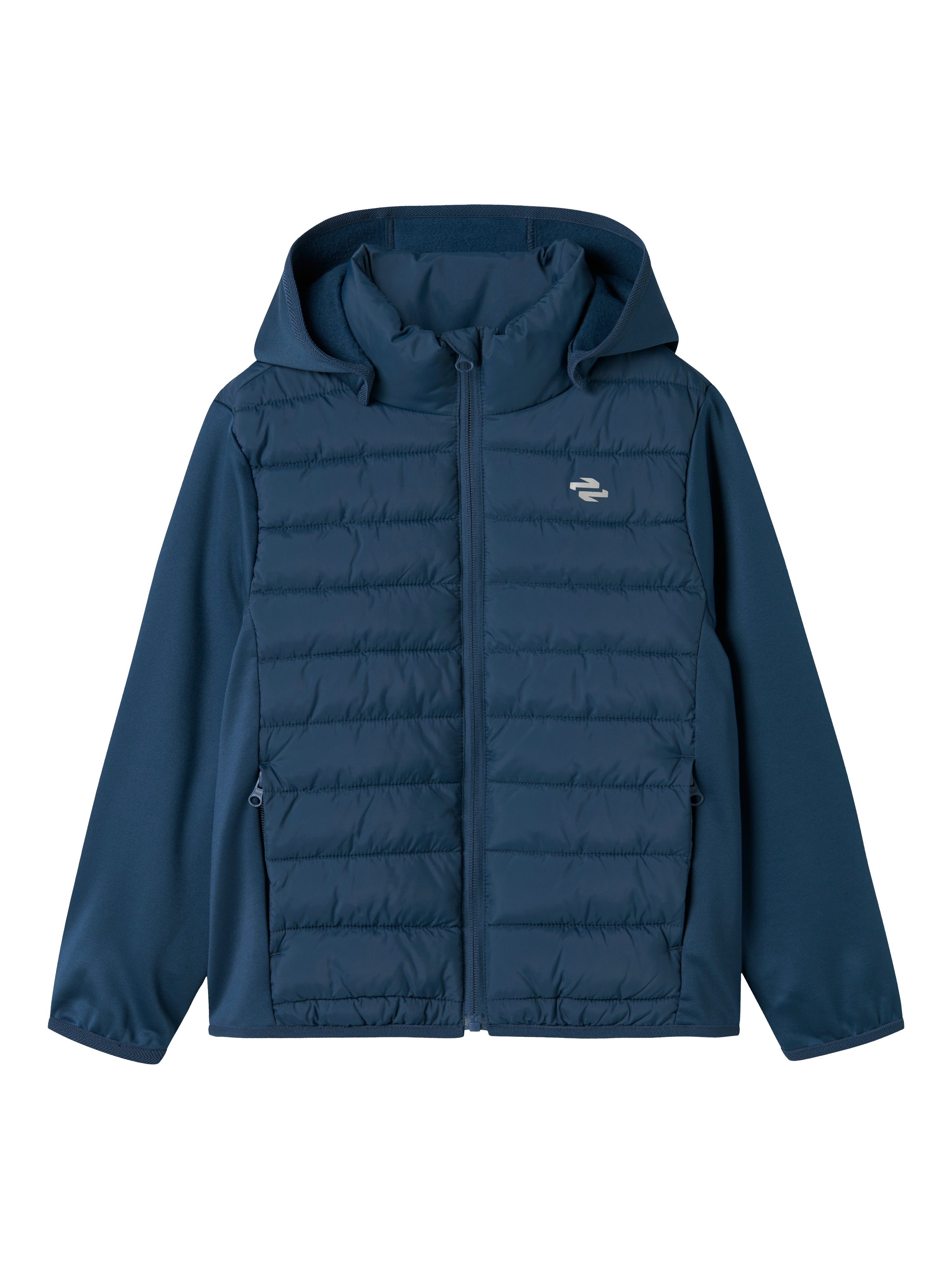 Name It Outdoorjack NKNMIO HYBRID JACKET FO TB jongens outdoorjassen maat 152 blauw