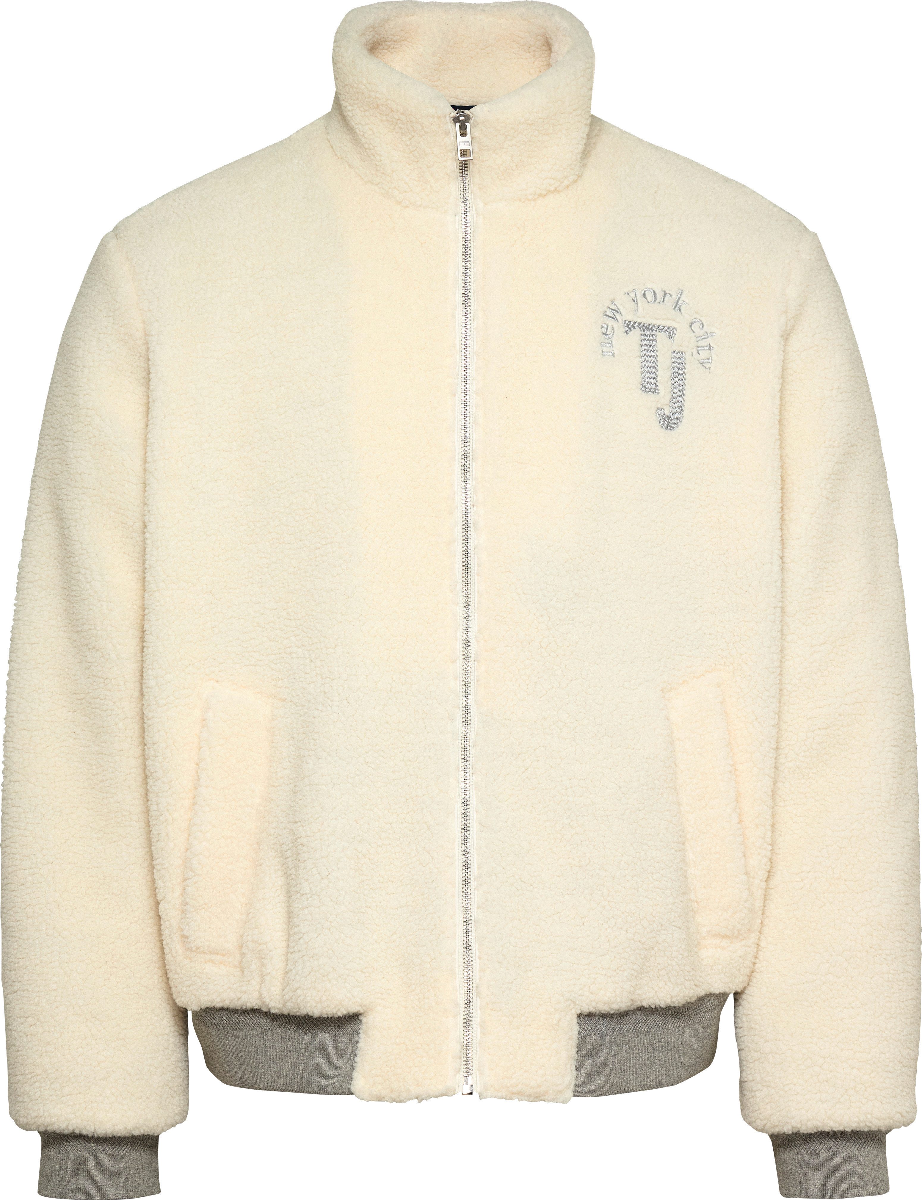TOMMY JEANS Bomberjack TJ TEDDY BOMBER met groot logo op de rug