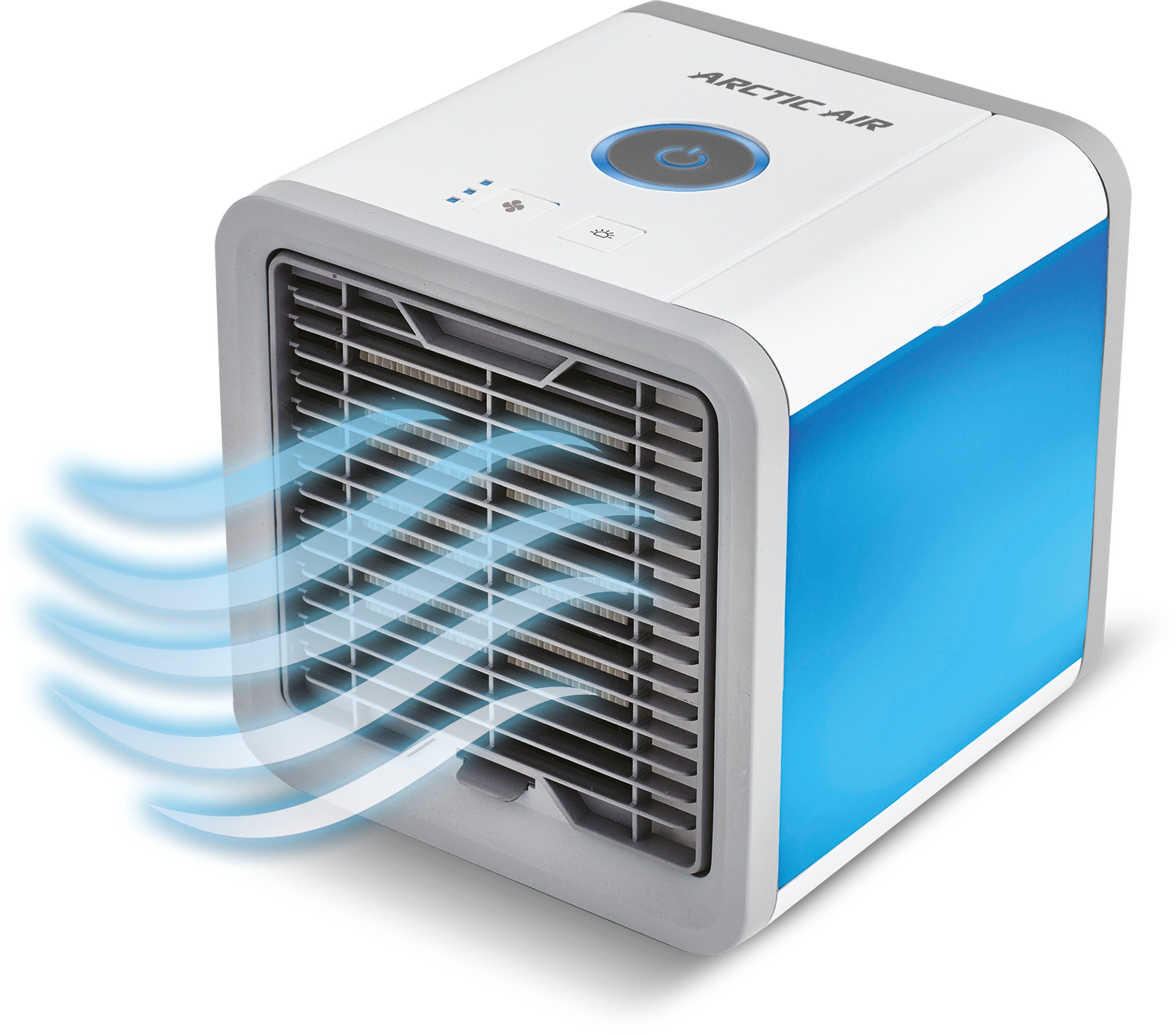 MediaShop Ventilator-combiapparaat Arctic Air Luchtkoeler, koelt, besprenkelt en verfrist de...