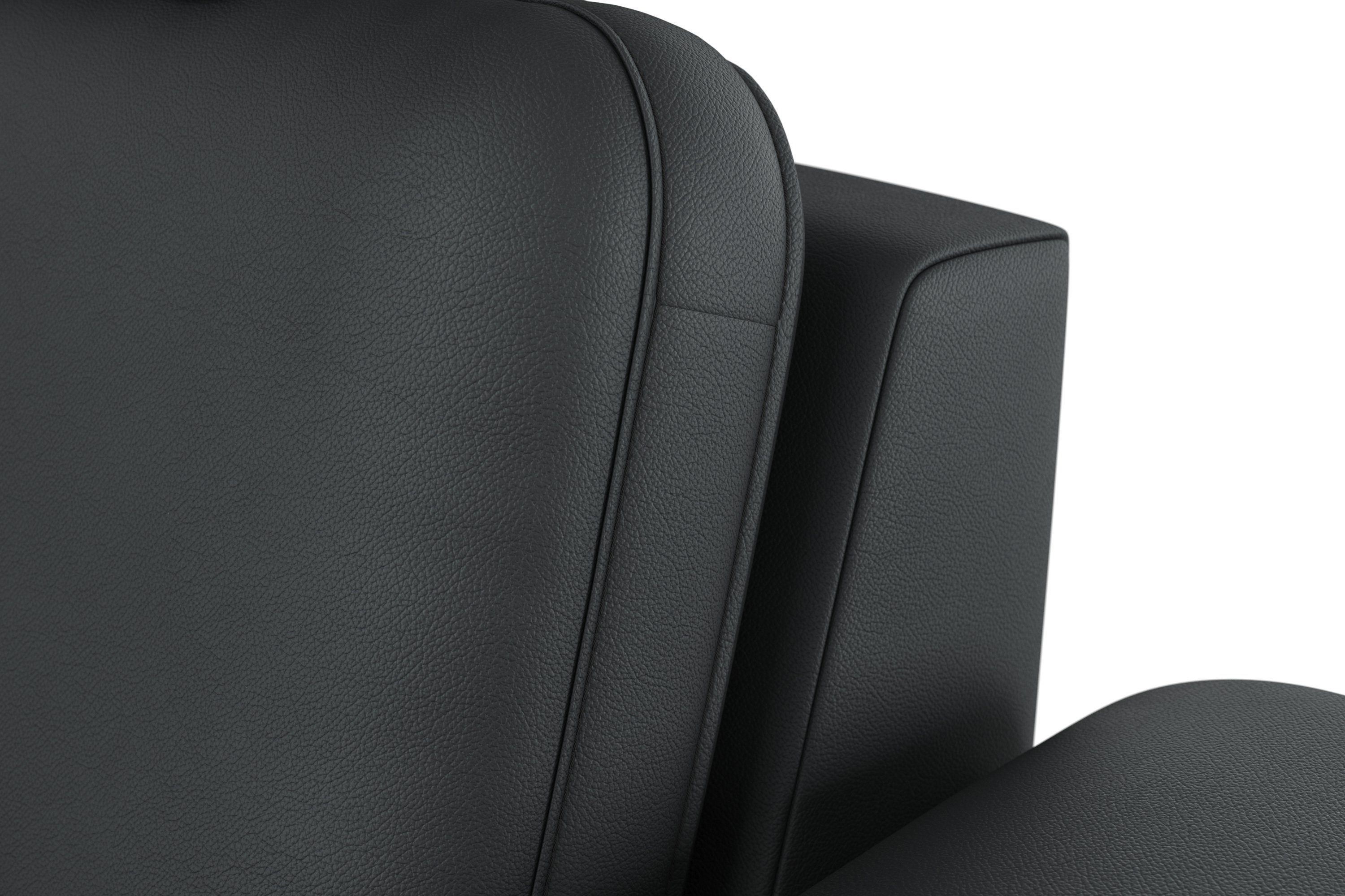 sit&more Zithoek Bendigo U-vorm inclusief zitdiepteverstelling, bodemvrijheid 12 cm, in 2 pootkleuren