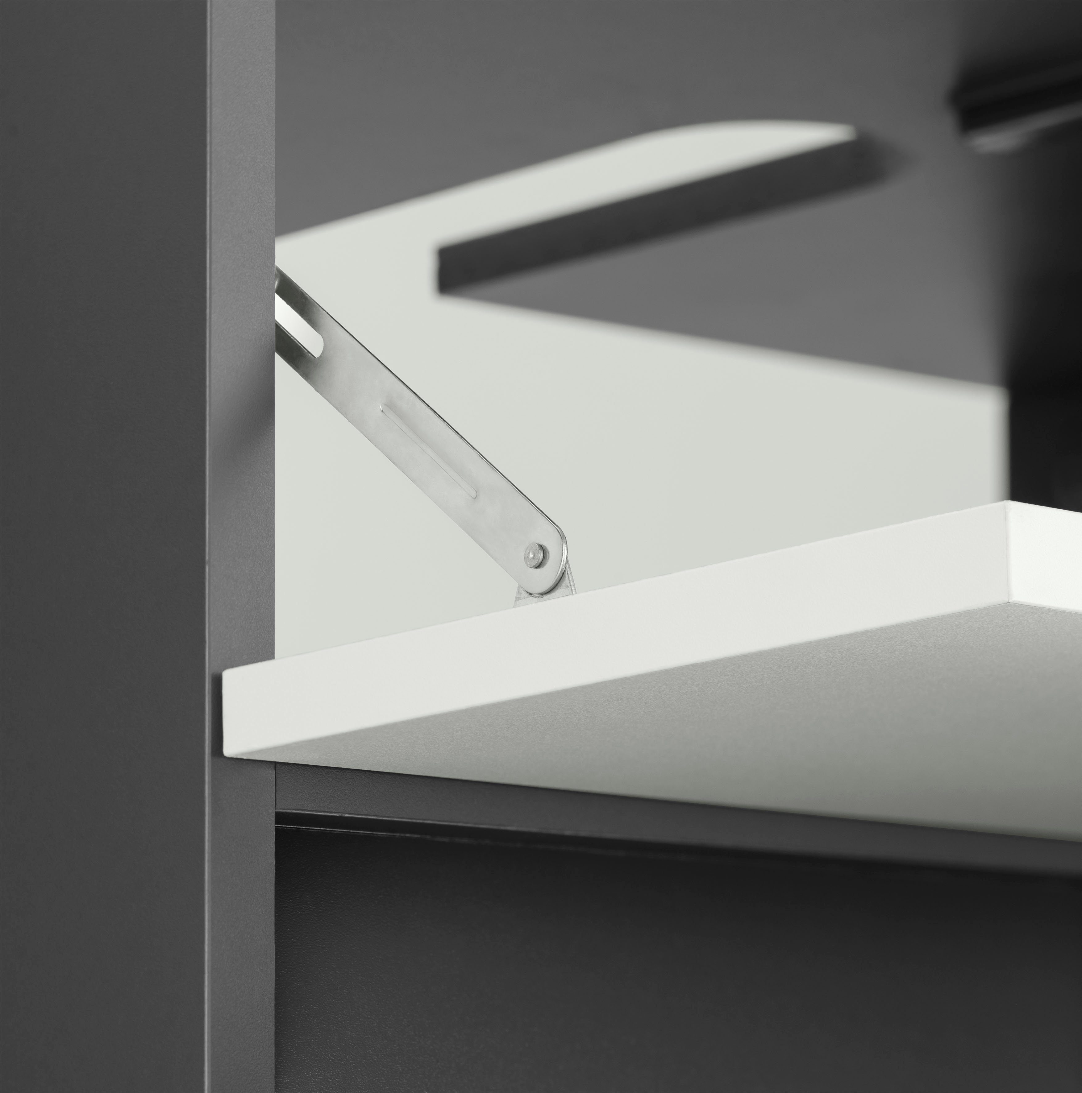 Home affaire Wastafelonderkast Wisla Sifon uitsparing, push-to-open functie, breedte 60 cm, hoogte 55 cm