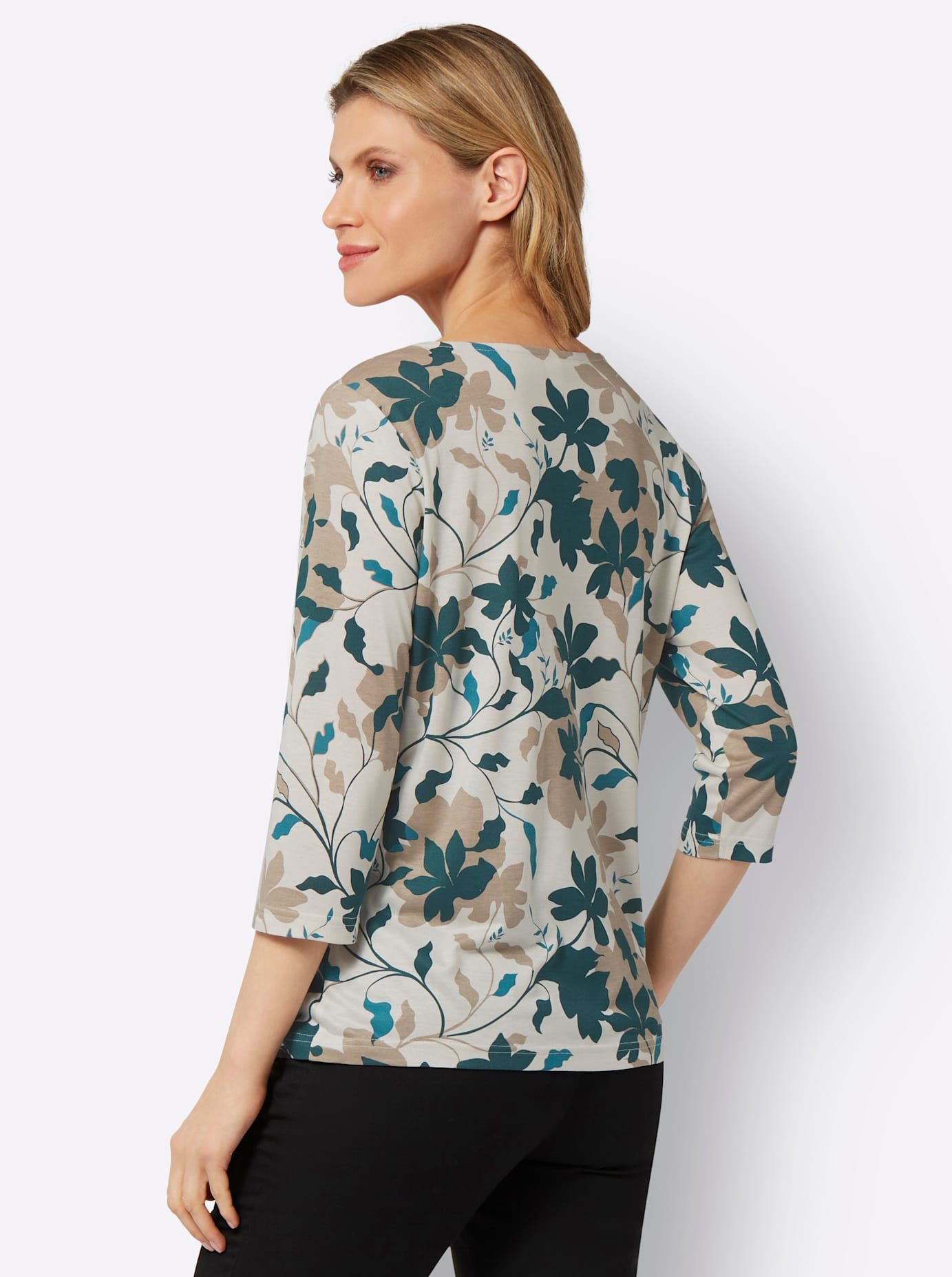 Classic Basics Shirt met ronde hals (1-delig)