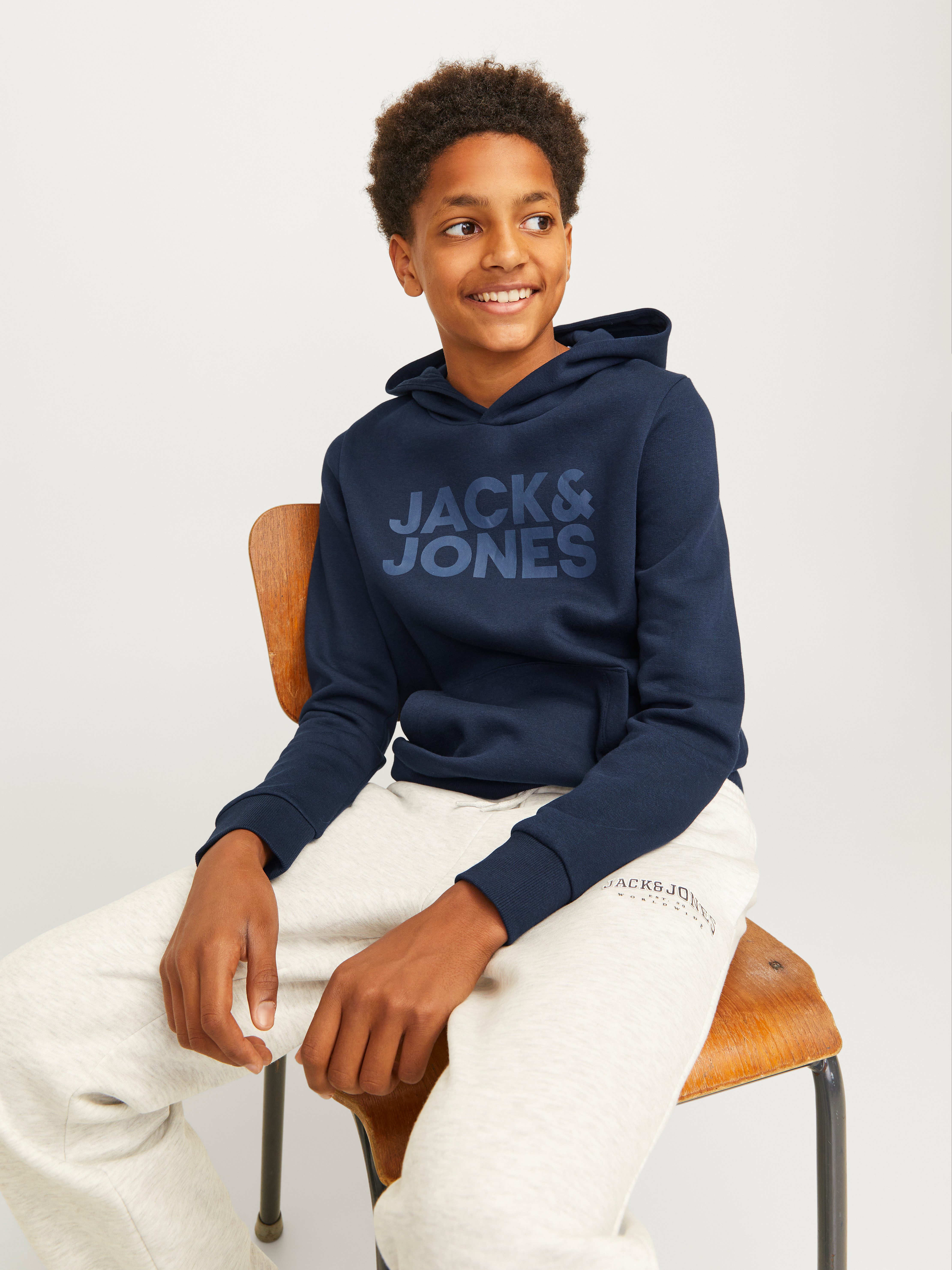 Jack & Jones Junior Hoodie JJECORP LOGO SWEAT HOOD