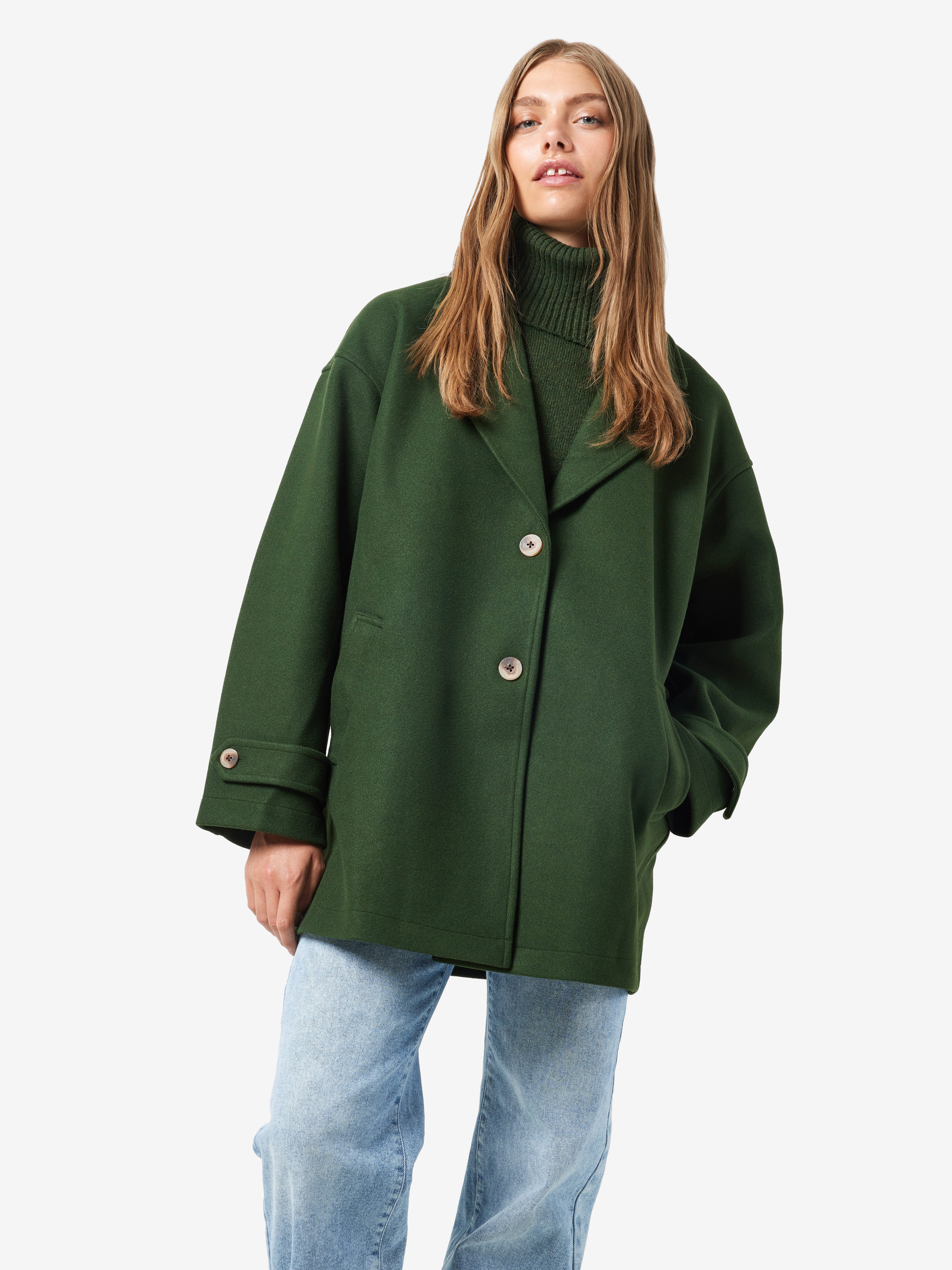 Noisy may Caban NMALICIA LS OVERSIZE BLAZER NOOS