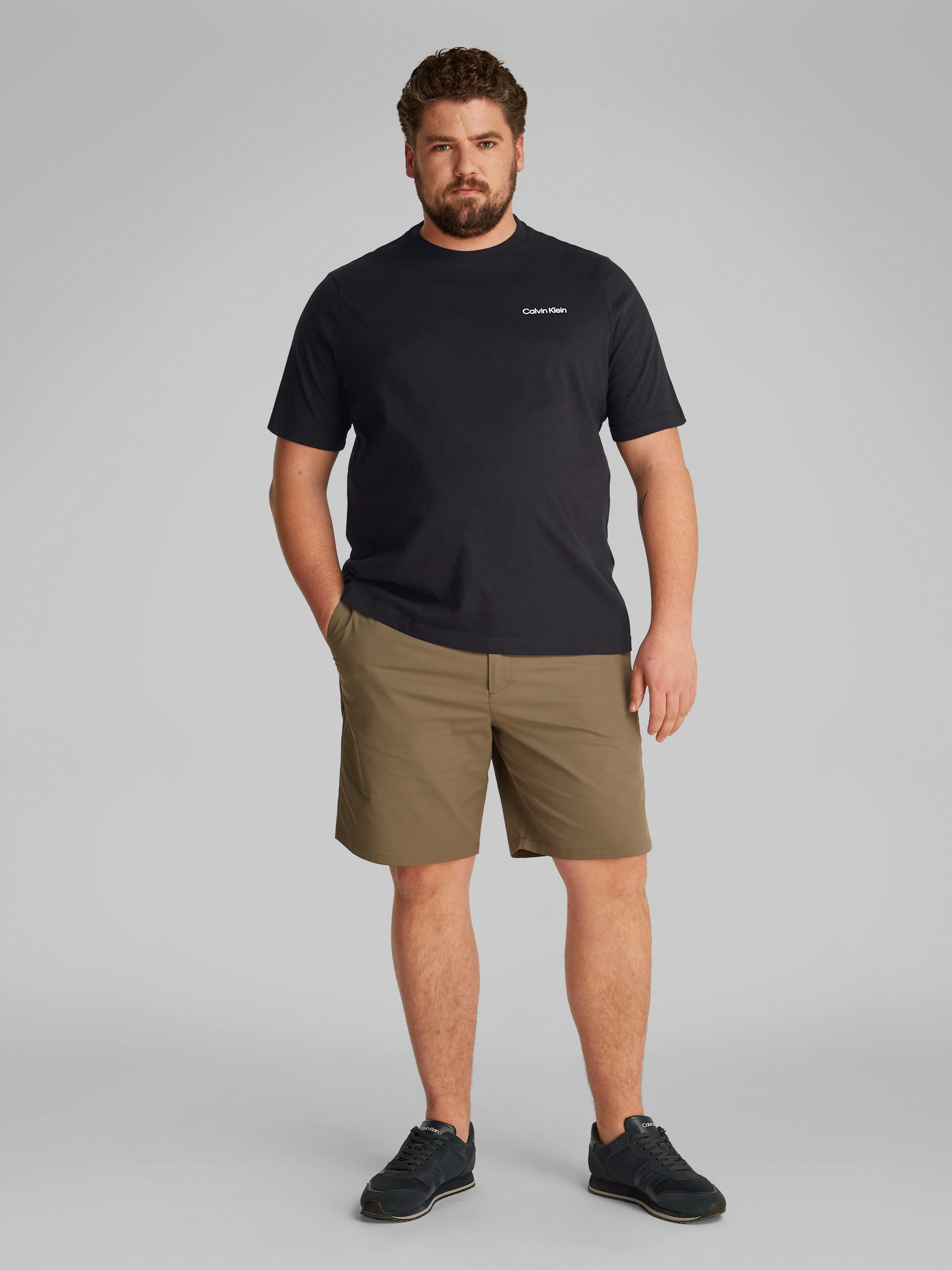Calvin Klein T-shirt BT_CP-LINEAR BOX LOGO T-SHIRT