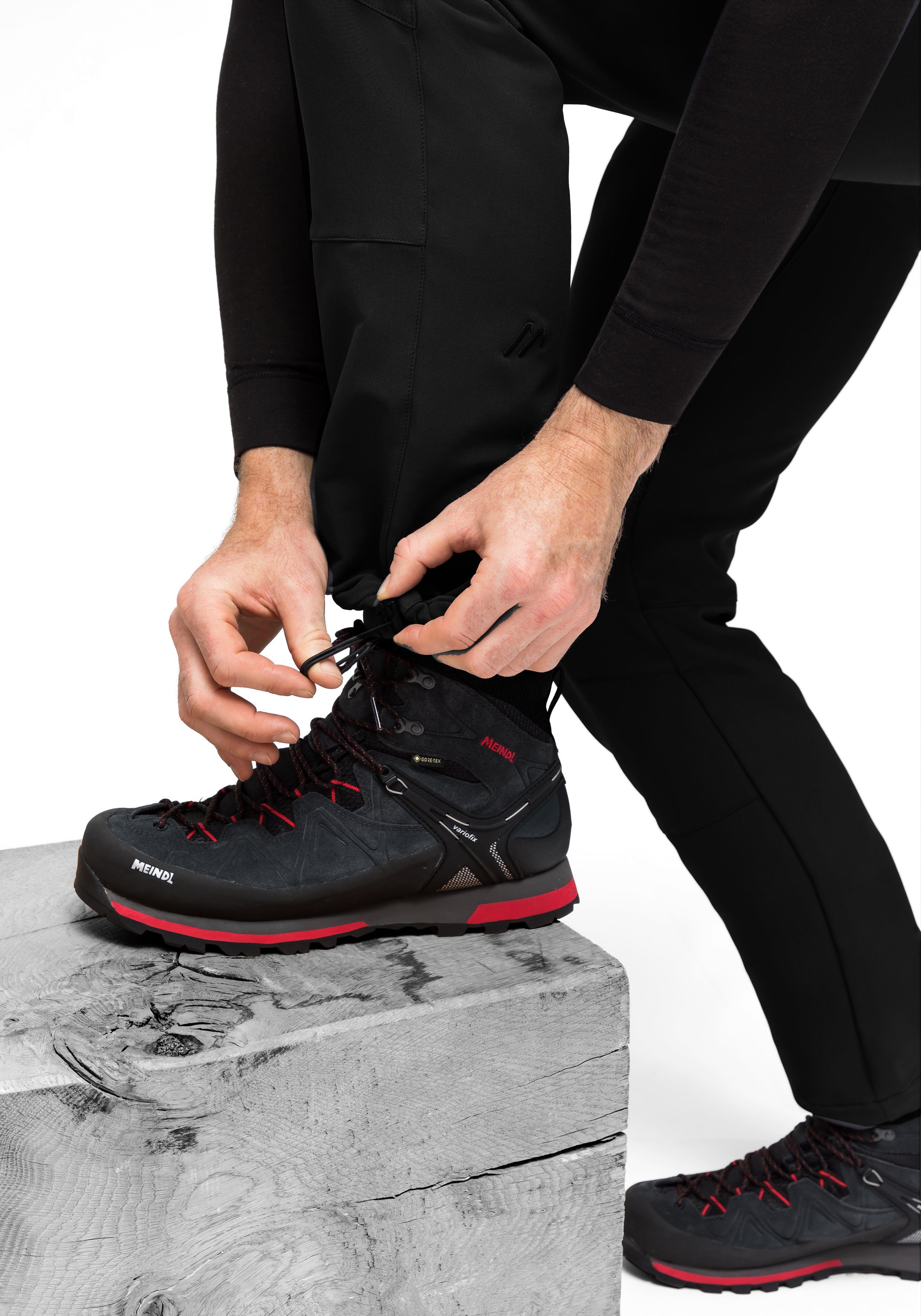 Maier Sports Functionele broek Herrmann warme heren outdoorbroek, robuuste wandelbroek, regular fit