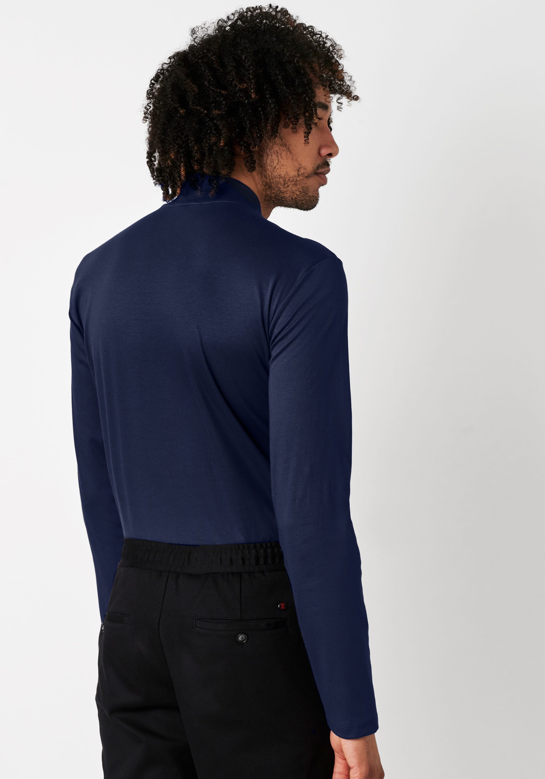 Desoto Colshirt Casual Turtleneck Met een ronde hals