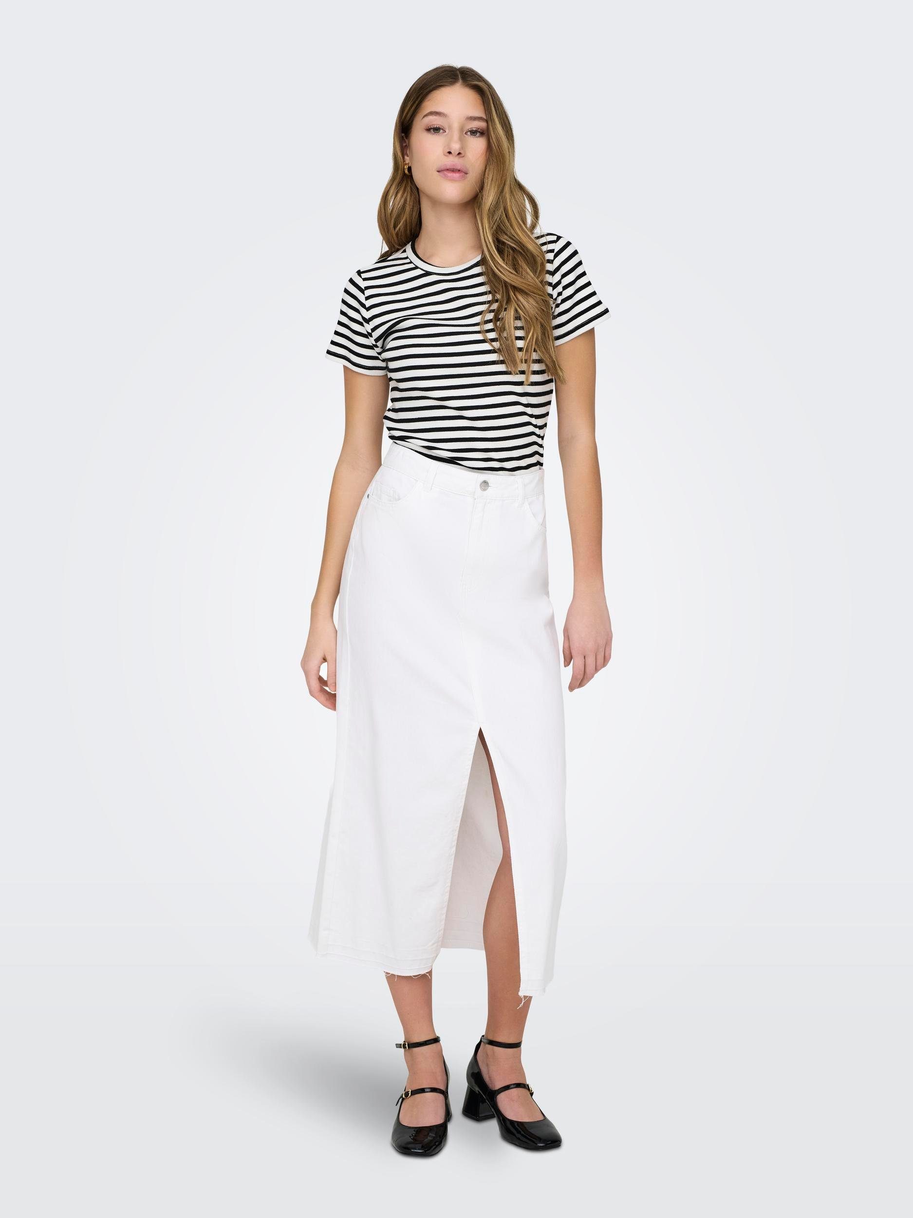 JDY Shirt met ronde hals SOLAR S S O NECK TOP JRS NOOS