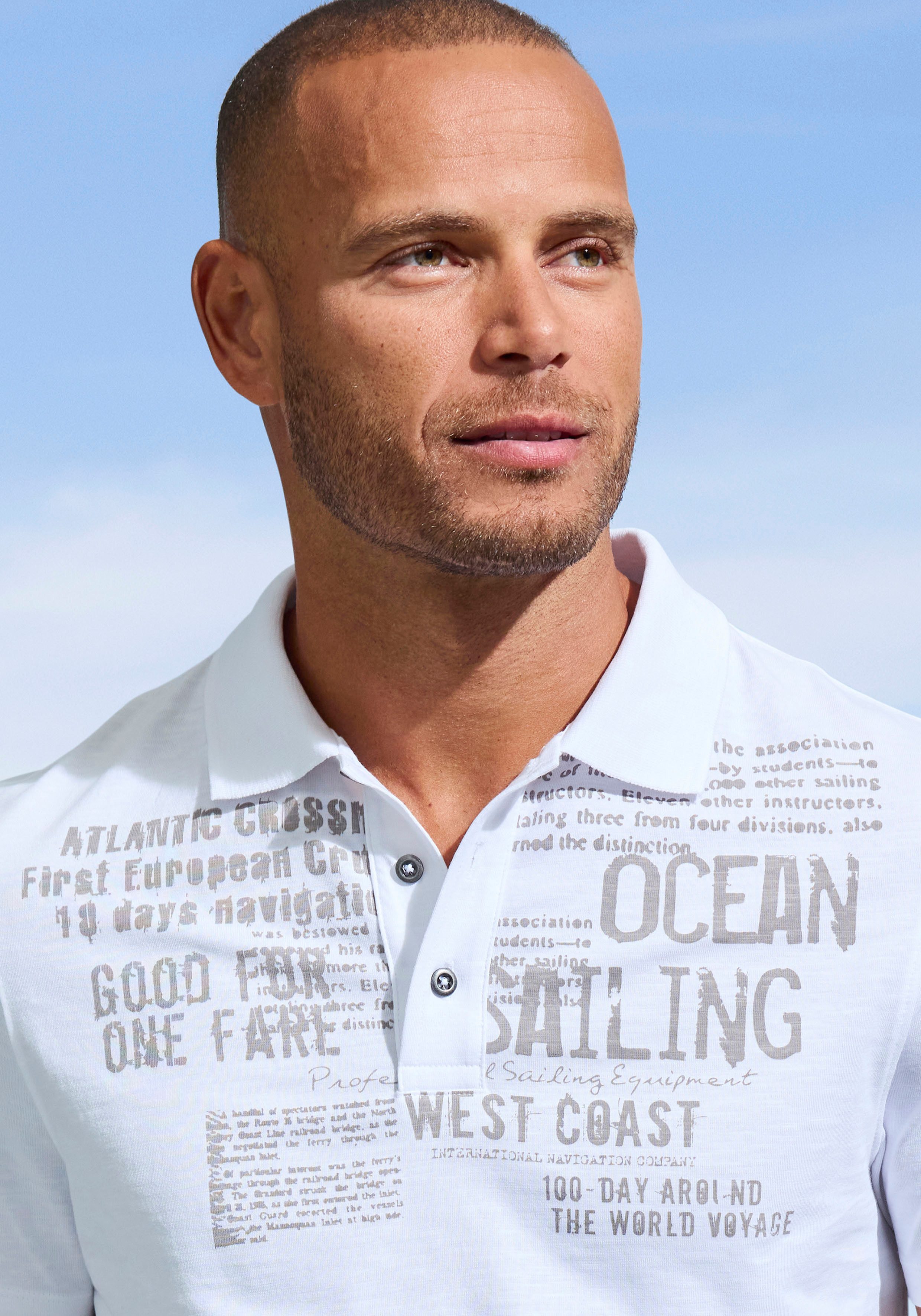John Devin Poloshirt Met print