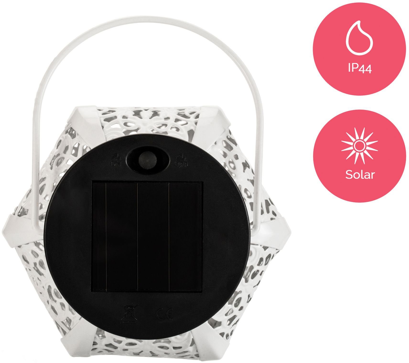 Pauleen Led-lantaarn Sunshine Kiss LED-module, zonne-energie, IP44
