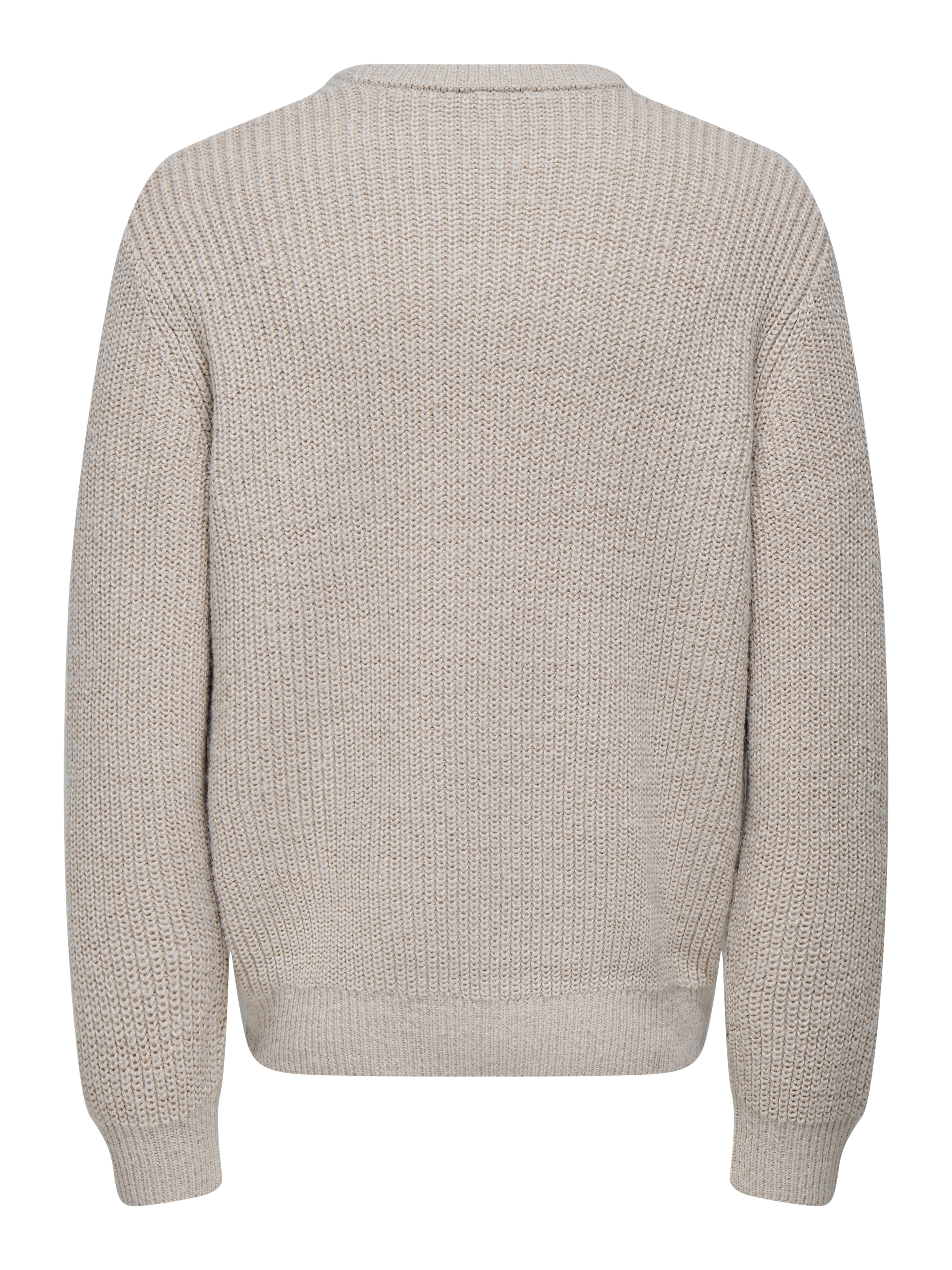 ONLY & SONS Gebreide trui ONSROLF RLX CREW NECK KNIT - OTL
