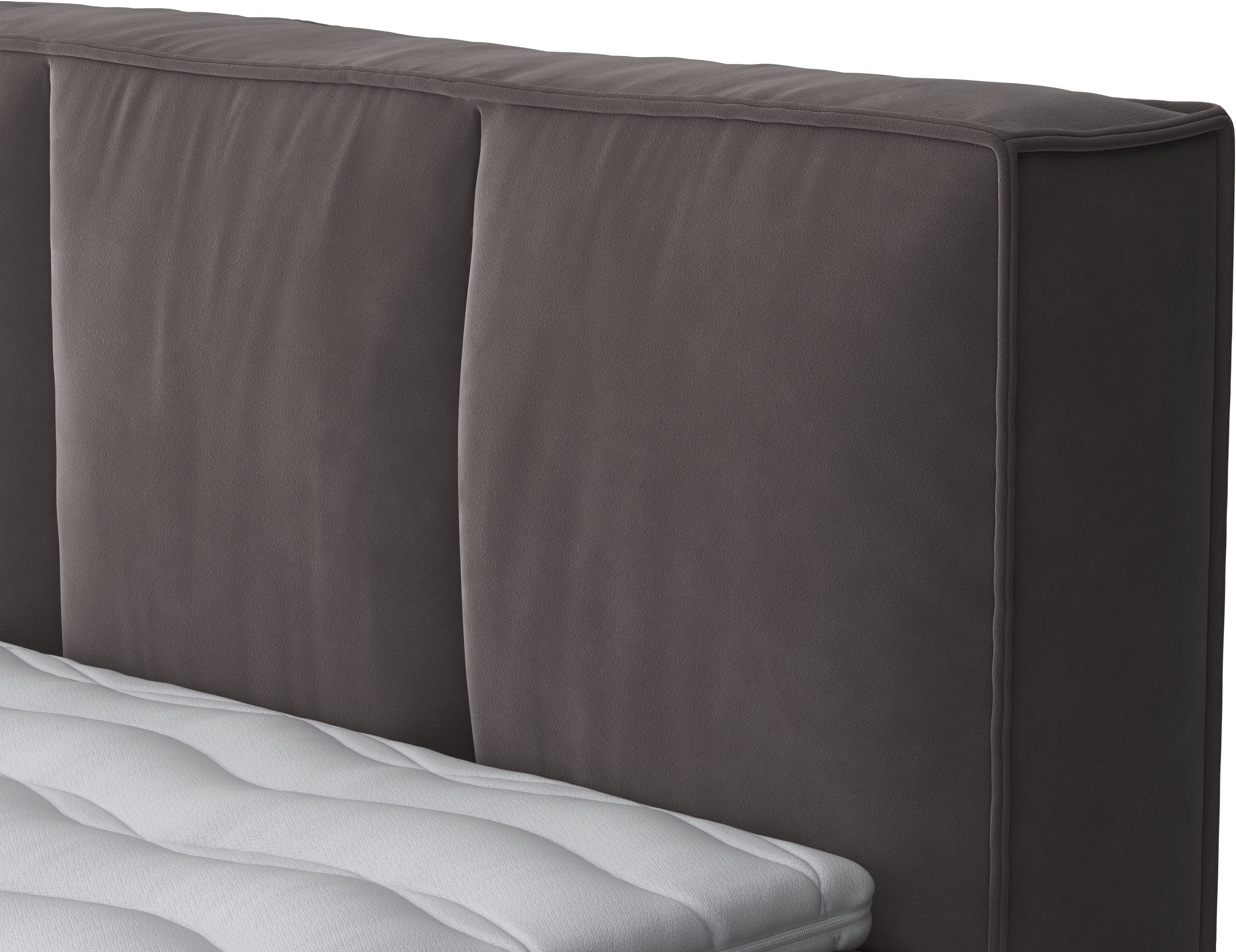 Home affaire Boxspring Milano Boxbed incl. topmatras, 2 matrassen, hardheden H2, H3 en H4 naar keuze