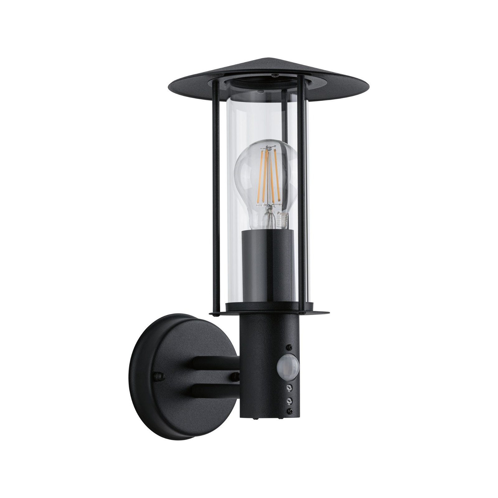 Paulmann Wandlamp voor buiten Classic IP44 173mm max. 15W 230V donkergrijs metaal, glas (1 stuk)