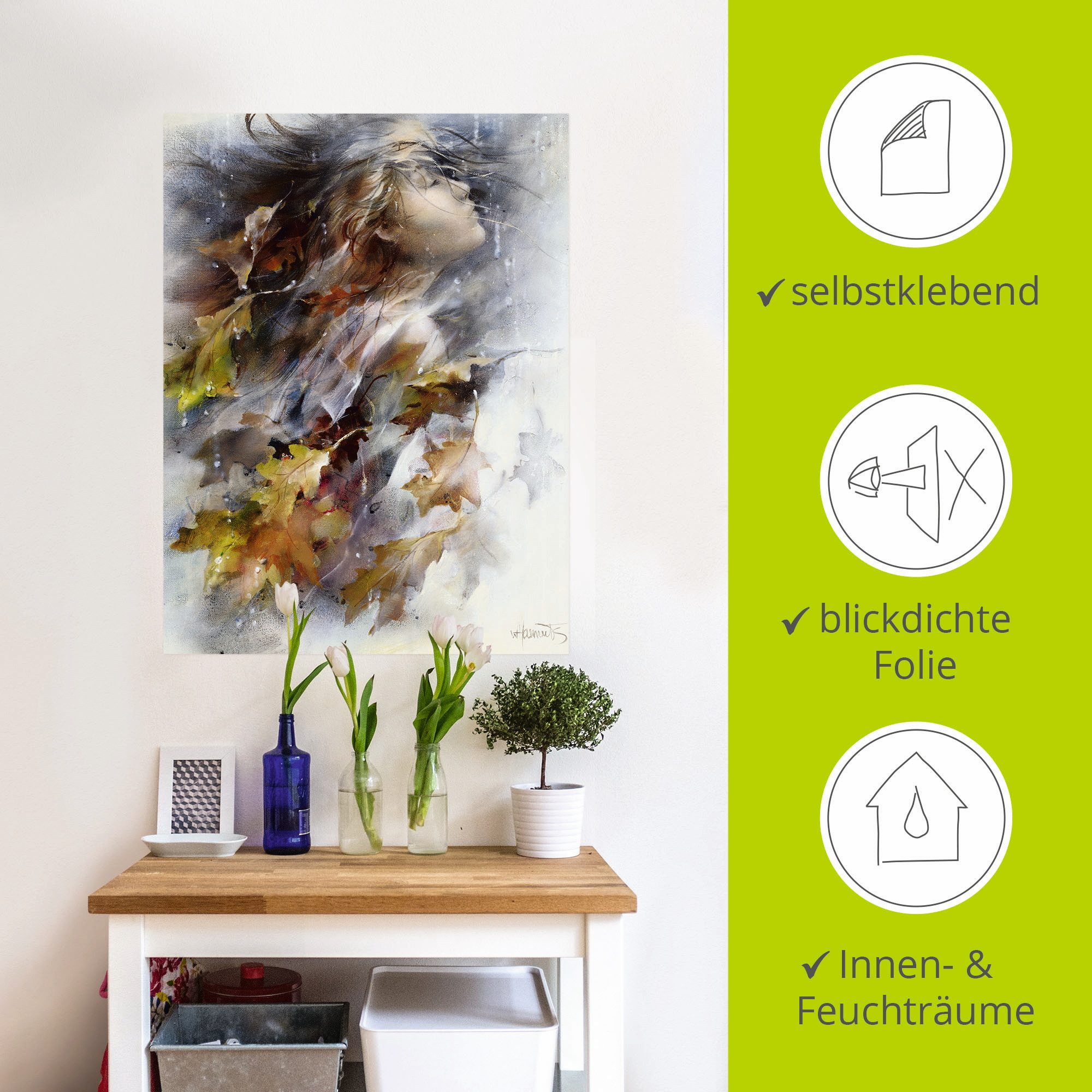 Artland Artprint Herfst als artprint op linnen, poster, muursticker in verschillende maten