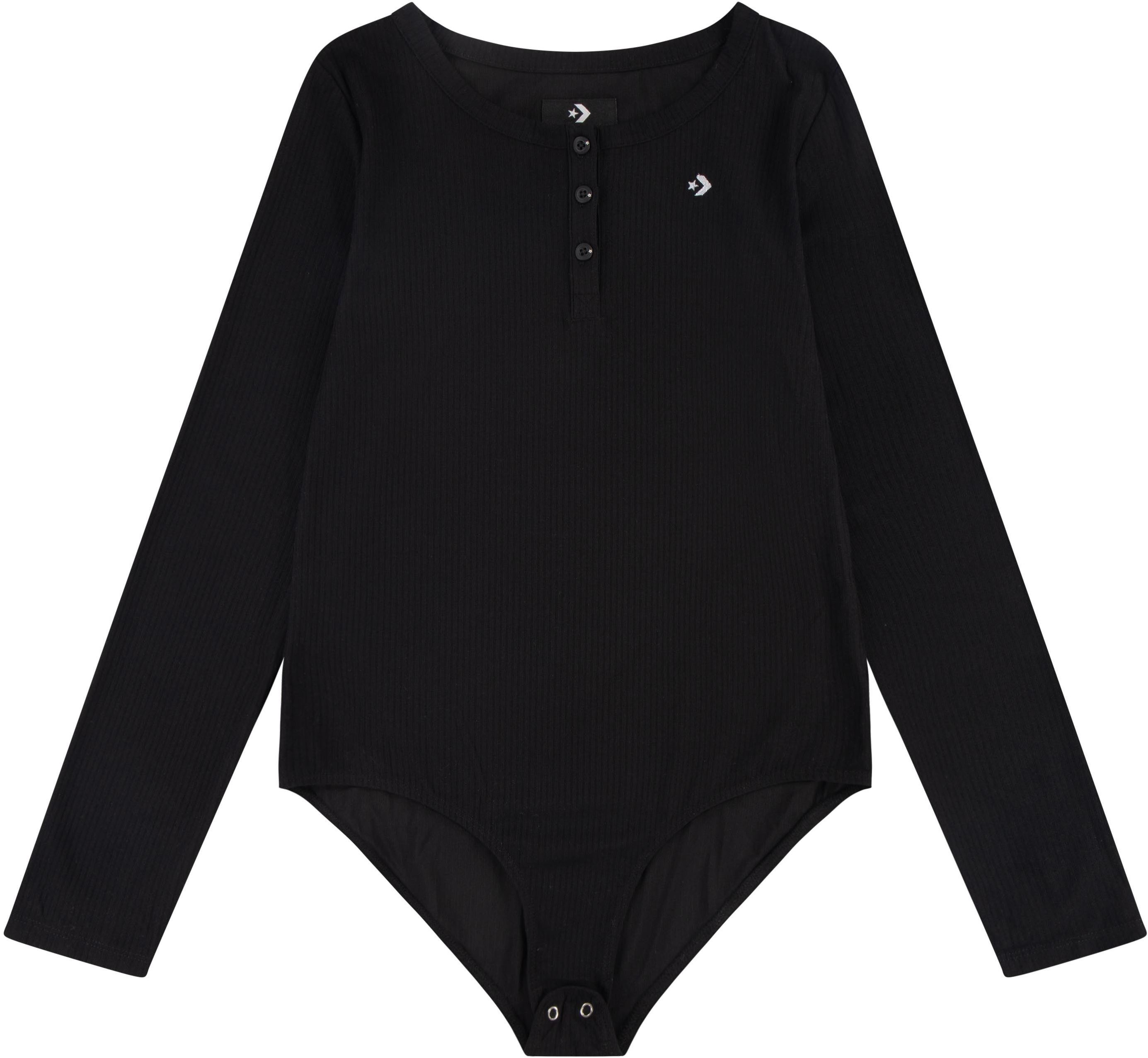 Converse Body CNVG LONG SLEEVE RIB BODYSUIT voor meisjes