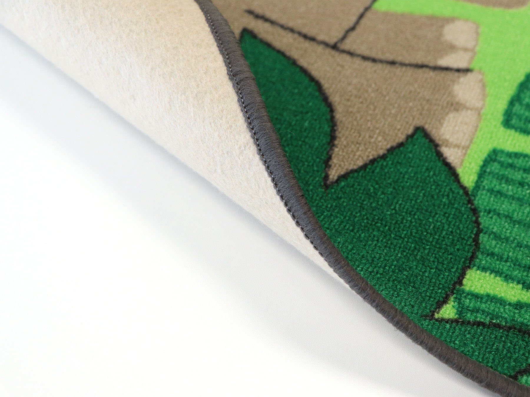 Primaflor-Ideen in Textil Kindervloerkleed Jungle Motief jungle dieren, kinderkamer