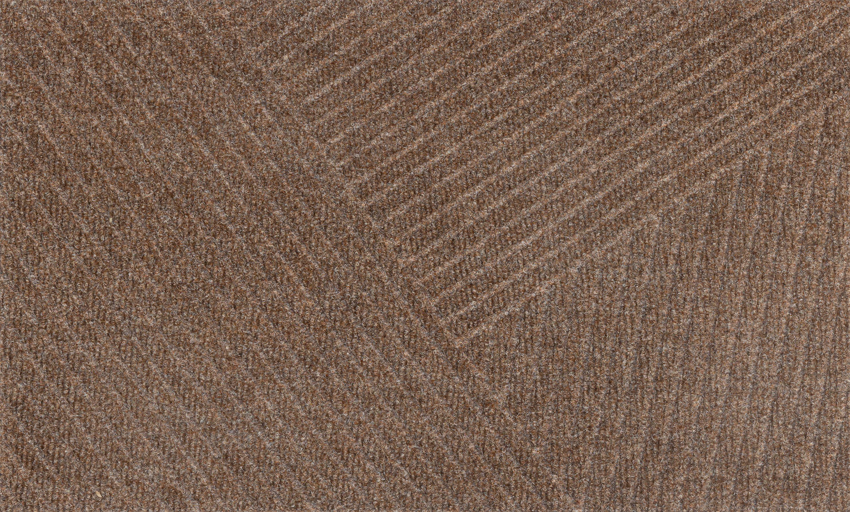 wash+dry by Kleen-Tex Mat DUNE Stripes taupe