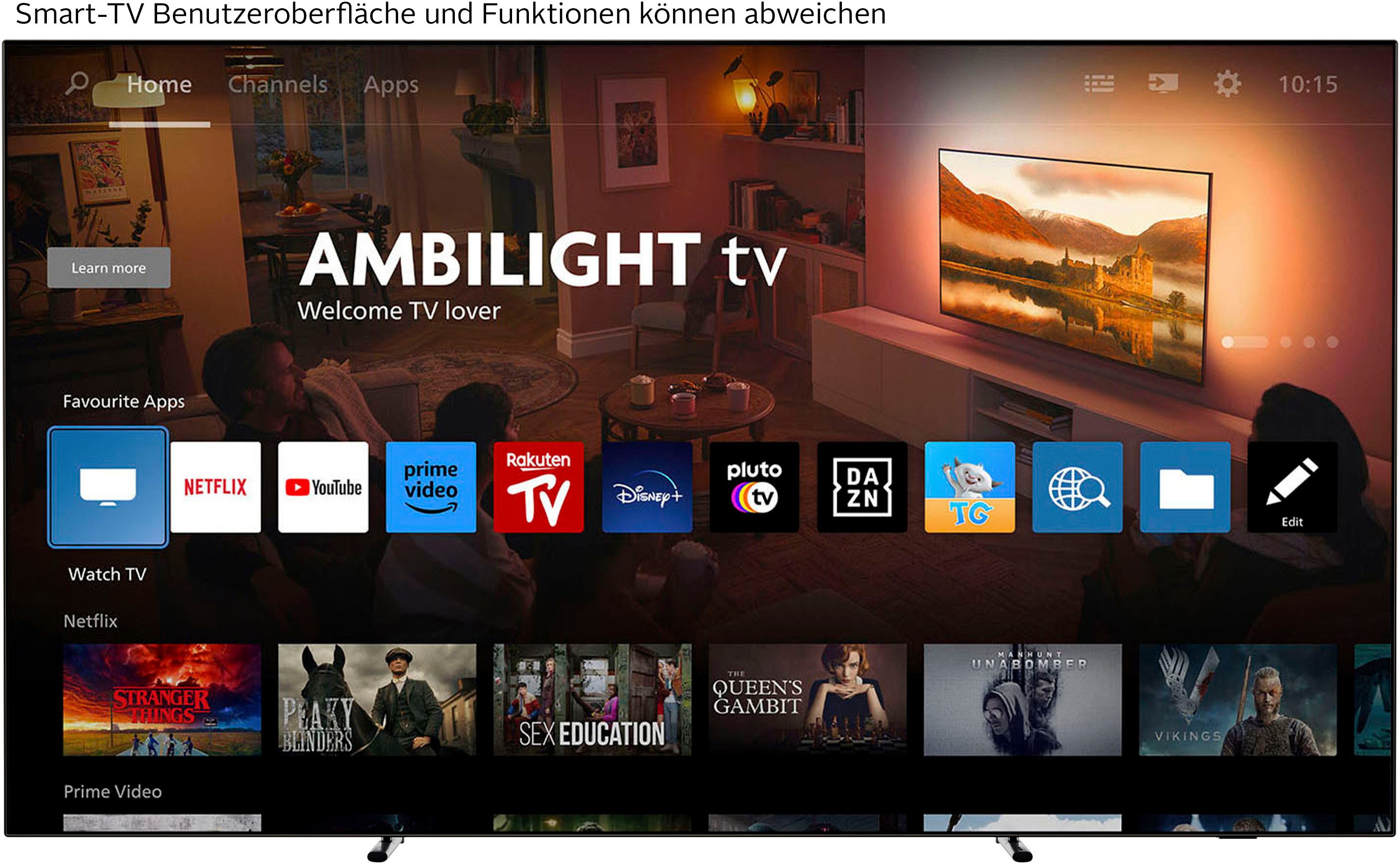 Philips OLED-TV, 194 cm / 77", 4K Ultra HD, Smart TV - Google TV
