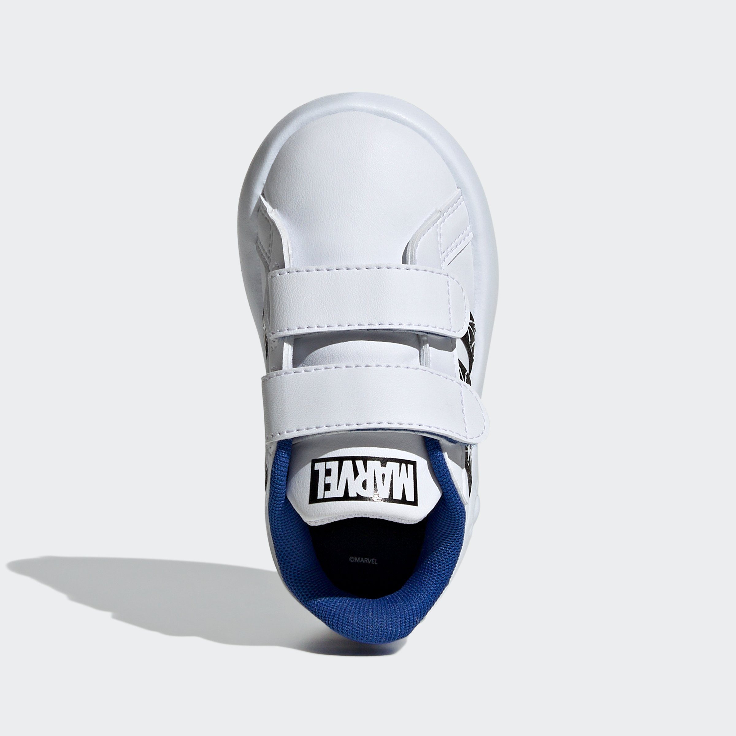 adidas Sportswear Klittenbandschoenen ADIDAS MARVEL SPIDER-MAN KINDER GRAND COURT SCHOEN Design geïnspireerd op de adidas Superstar, voor kinderen