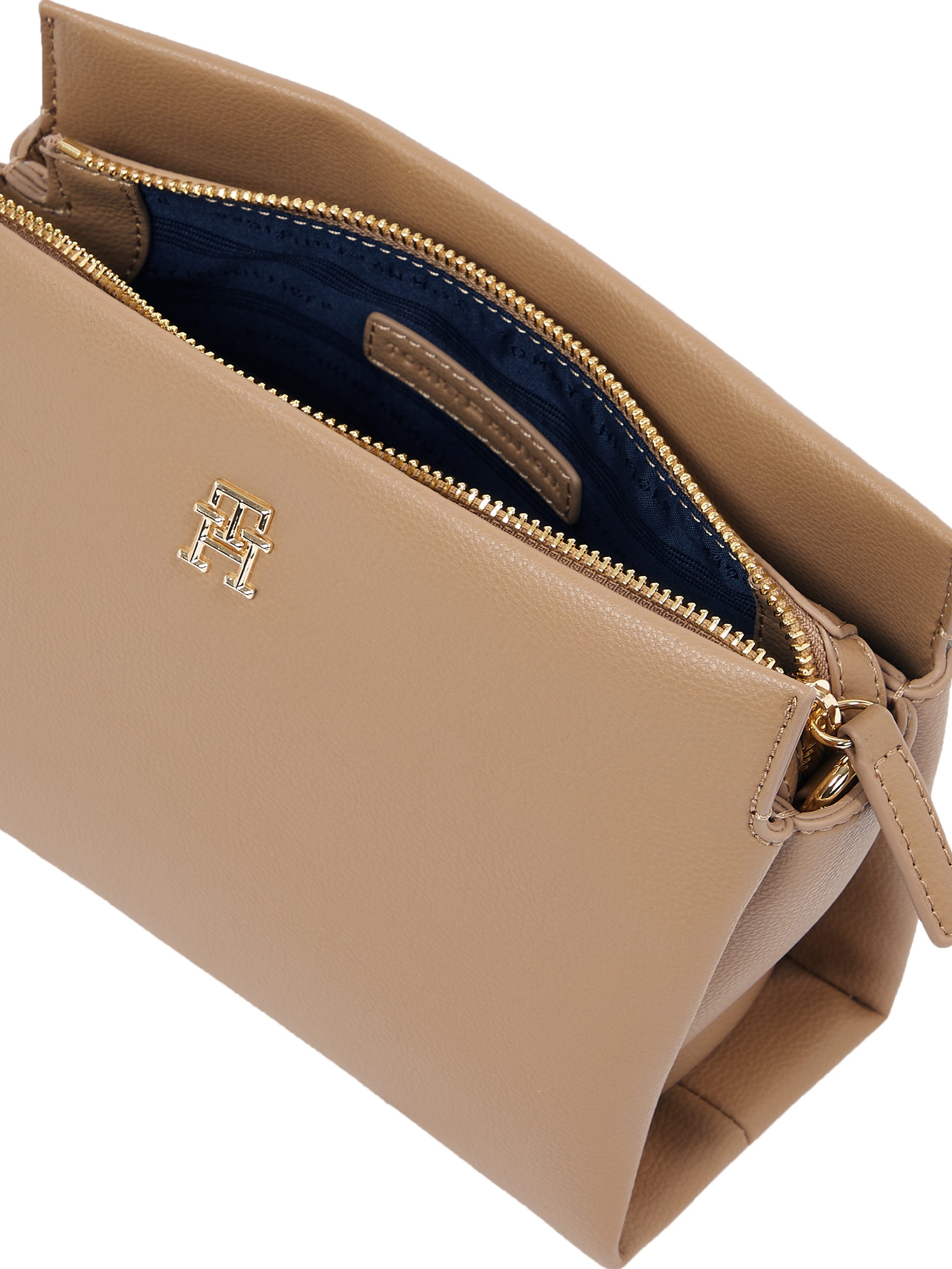 Tommy Hilfiger Schoudertas TH LEGACY MINI CROSSOVER dames schoudertas met th-sieraad