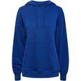 pieces sweatshirt pcchilli ls oversized hoodie blauw