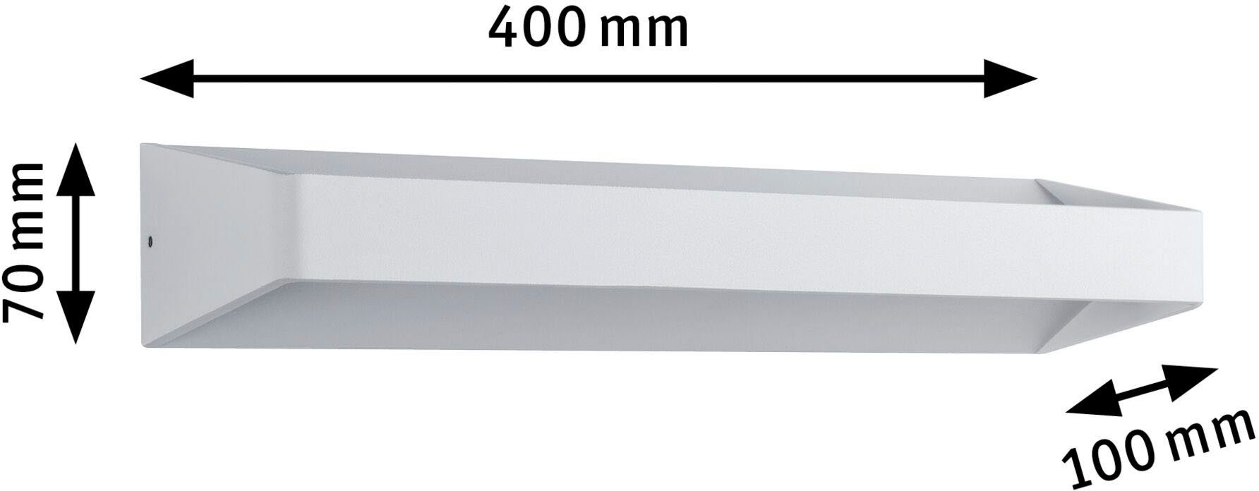 Paulmann Led-wandlamp Bar LED 10,5W wit (1 stuk)