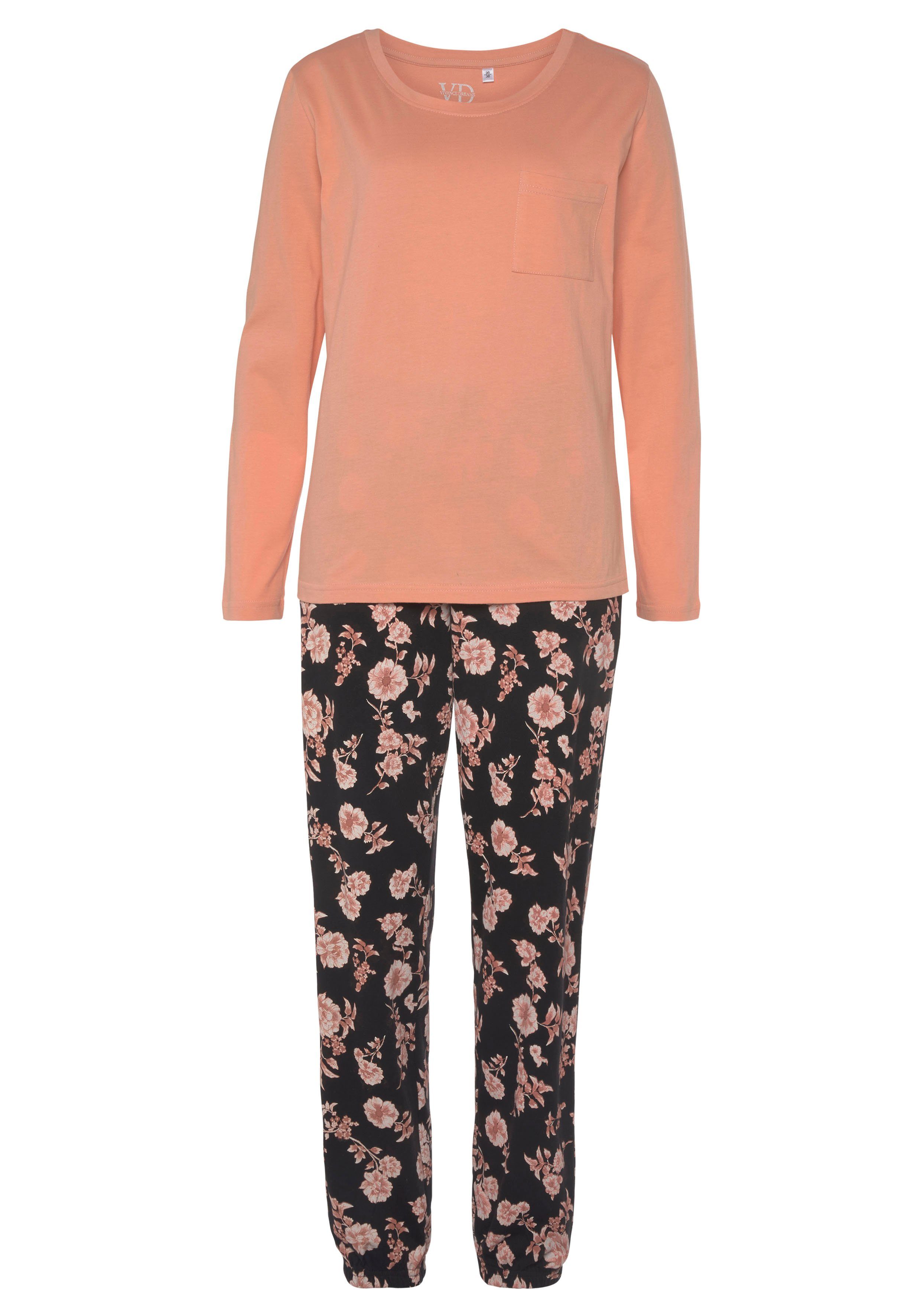 Vivance Dreams Pyjama met mooie natuurprint (2-delig)