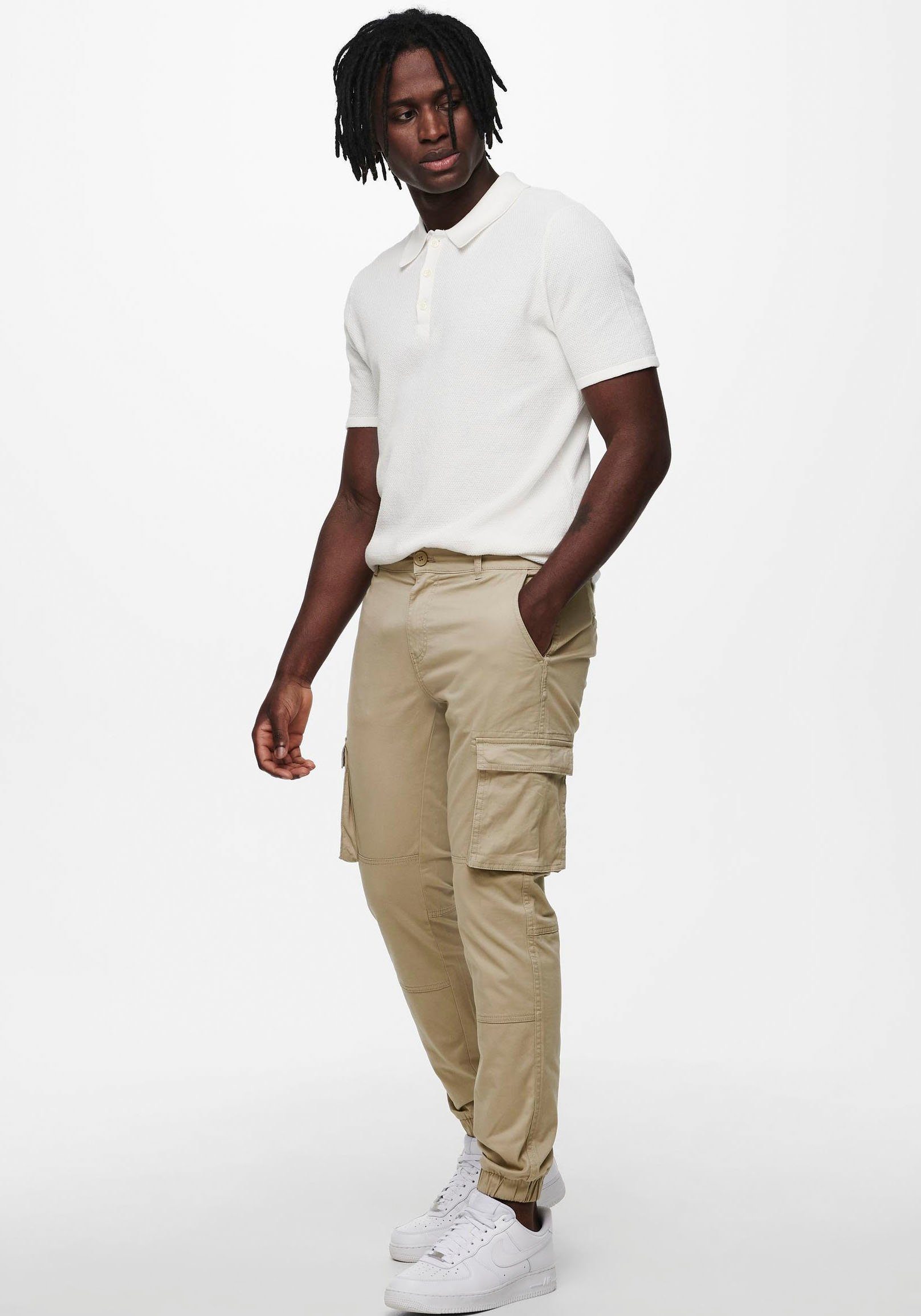 ONLY & SONS Cargobroek CAM STAGE CARGO CUFF