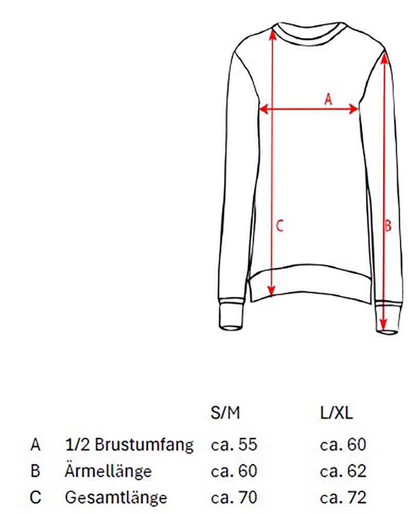 Zwillingsherz Sweater Leo allover met dierlijk printdesign