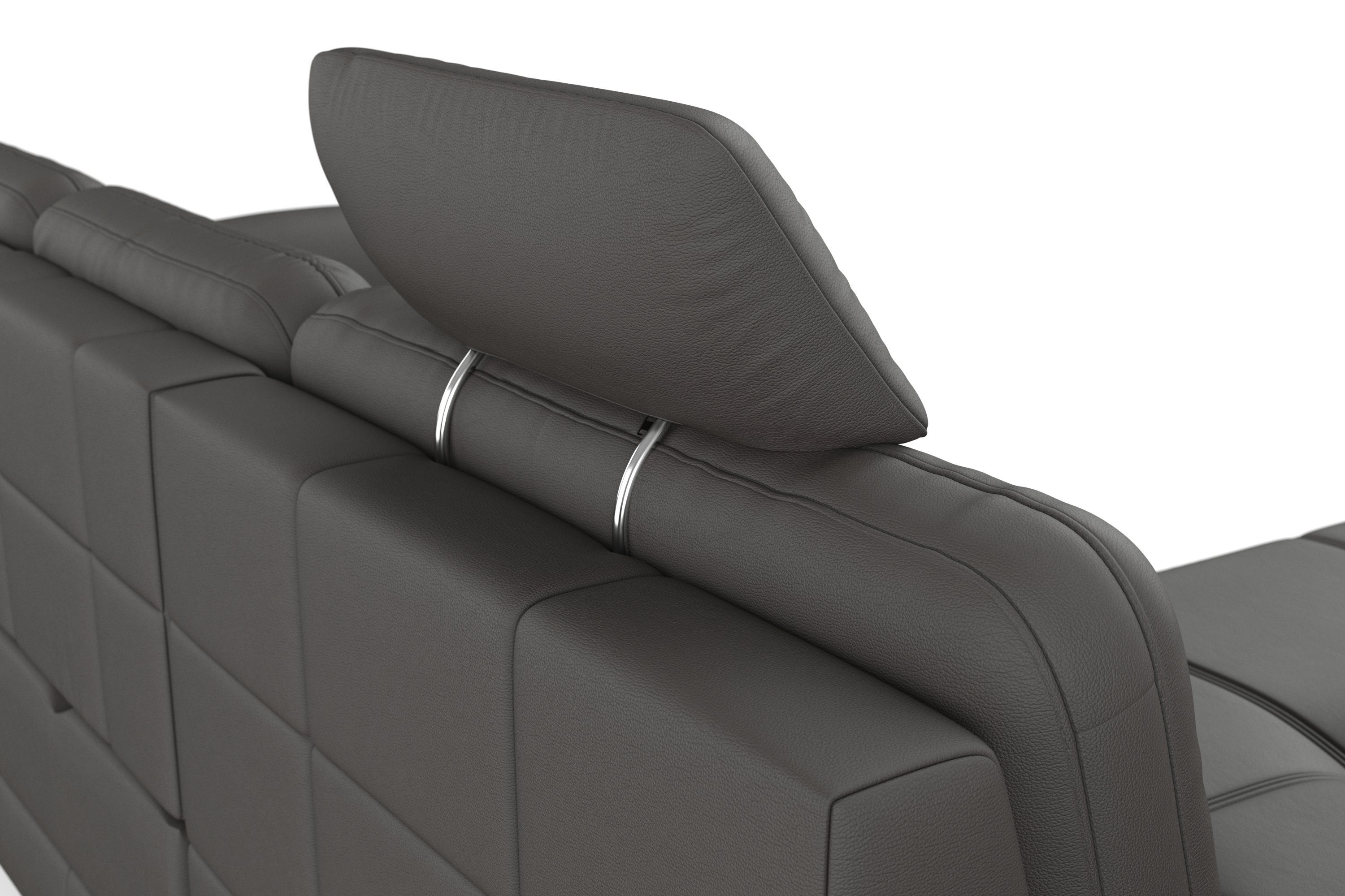 sit&more Hoekbank Bendigo L-vorm inclusief zitdiepteverstelling, bodemvrijheid 15 cm, 2 pootkleuren