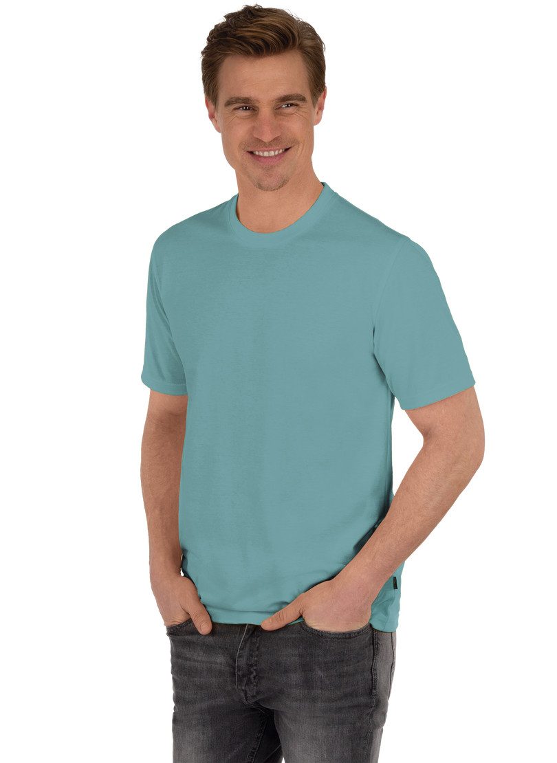 Trigema T-shirt DELUXE katoen (1-delig)