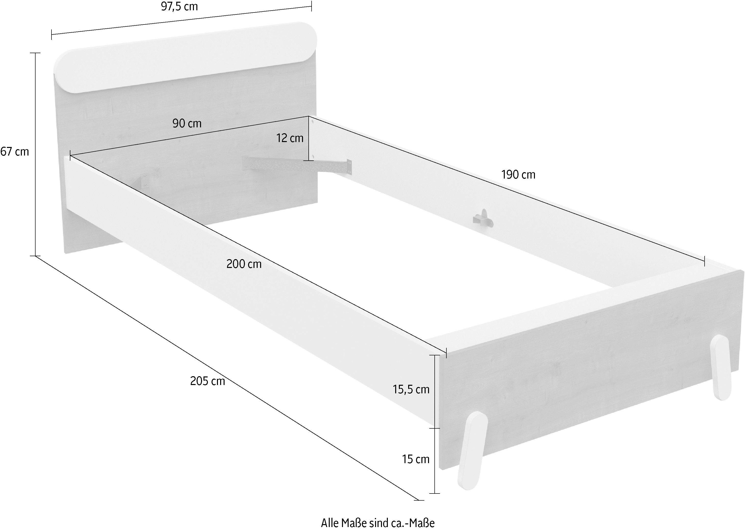 Demeyere GROUP Kinderledikant Kinderbed 90/200