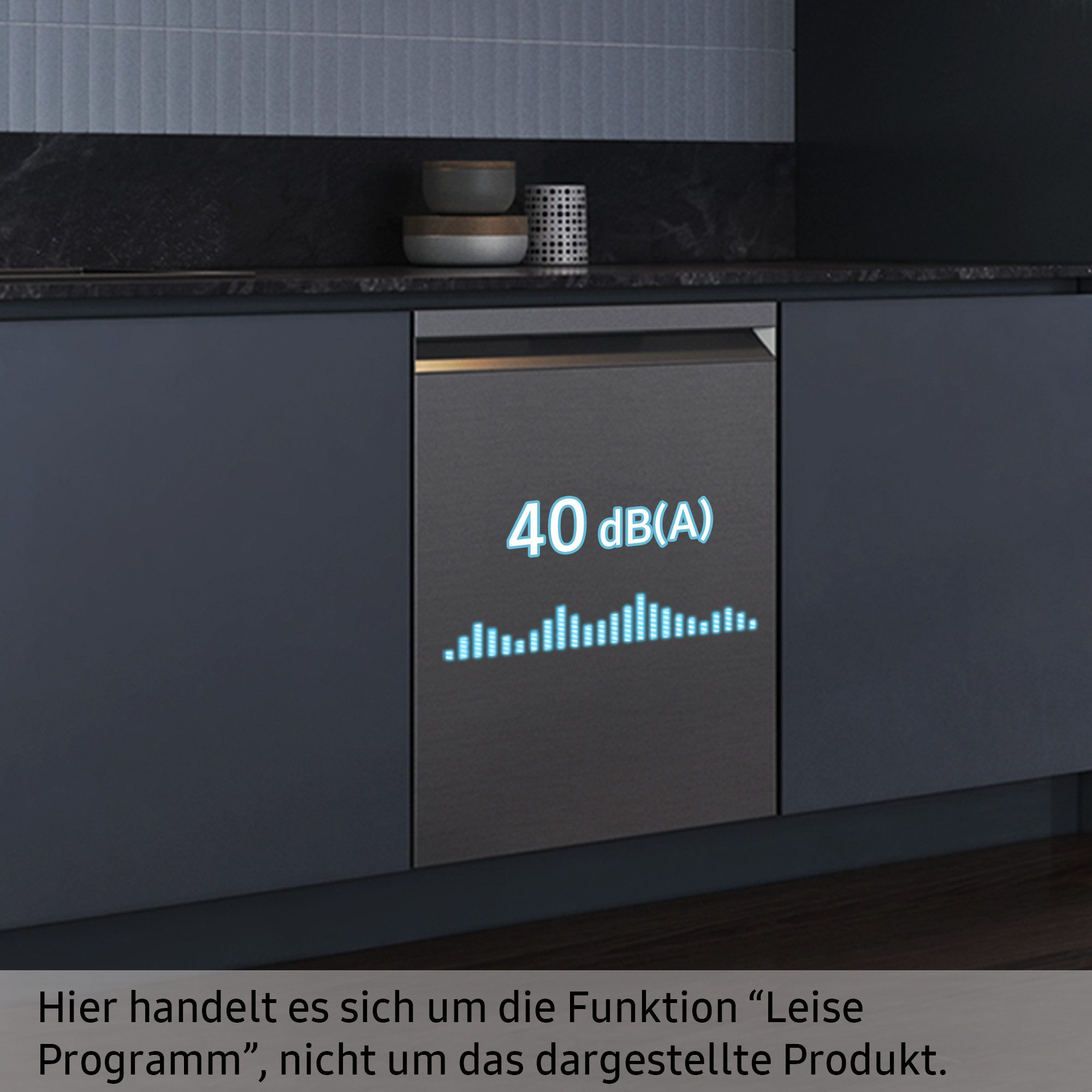 Samsung Semi-geïntegreerde vaatwasser DW60BG750SSLET, 81,5 cm x 59,5 cm