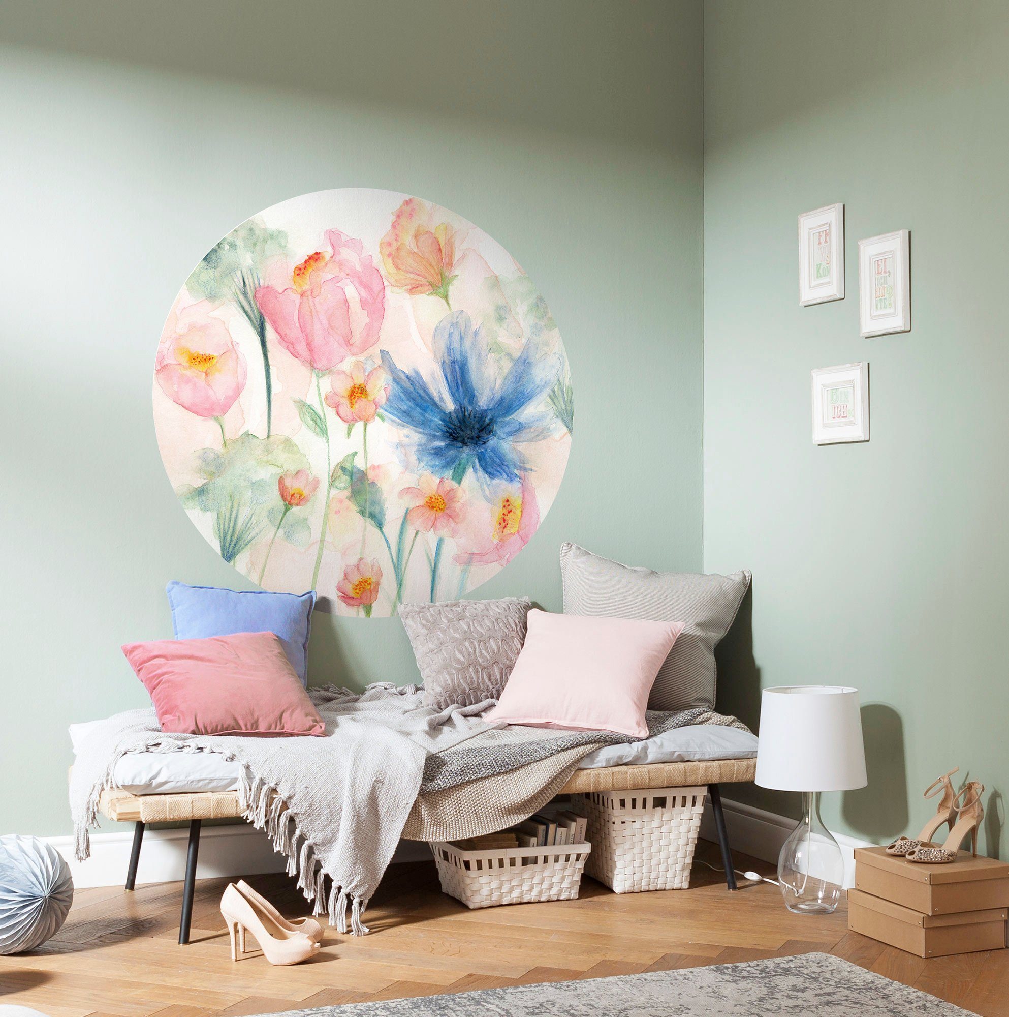 Komar Fotobehang Zelfklevend vlies - May - Afmeting 125 x 125 cm (1 stuk)